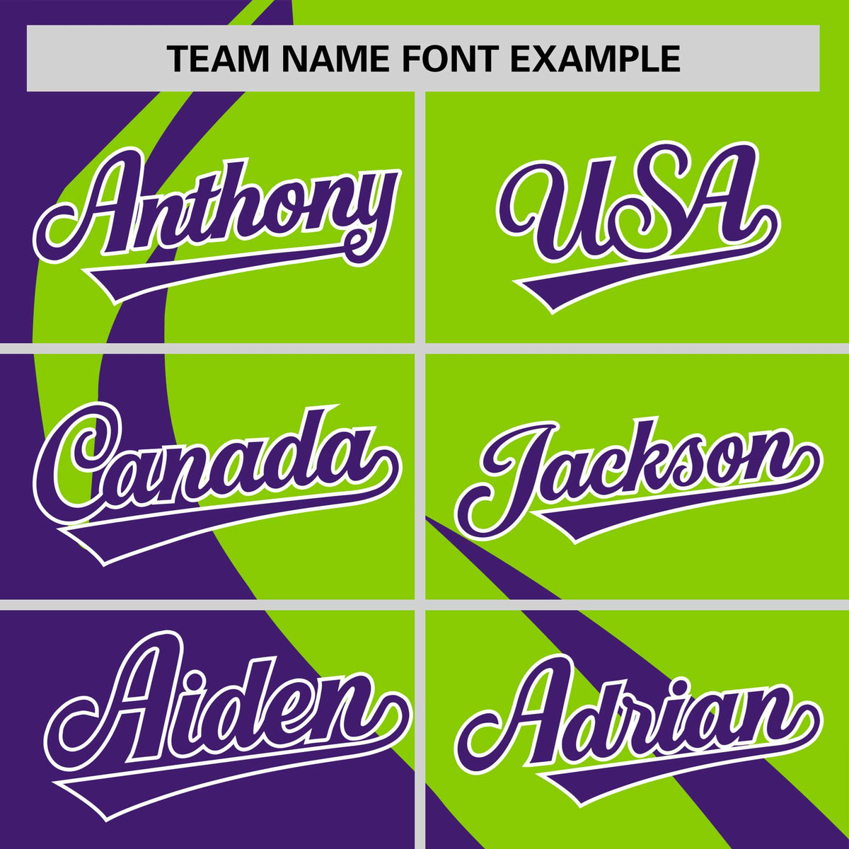 Custom Neon Green-Purple Personalized Slanting Lump Pattern Performance T-Shirt