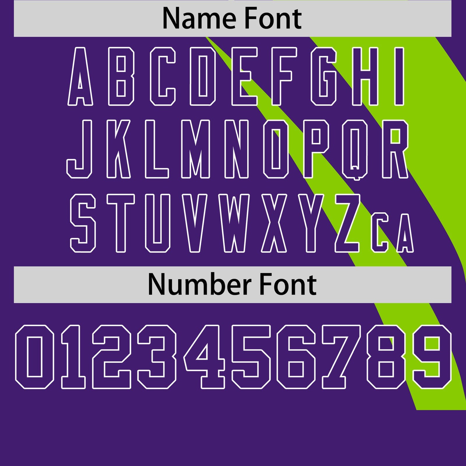 Custom Neon Green-Purple Personalized Slanting Lump Pattern Performance T-Shirt