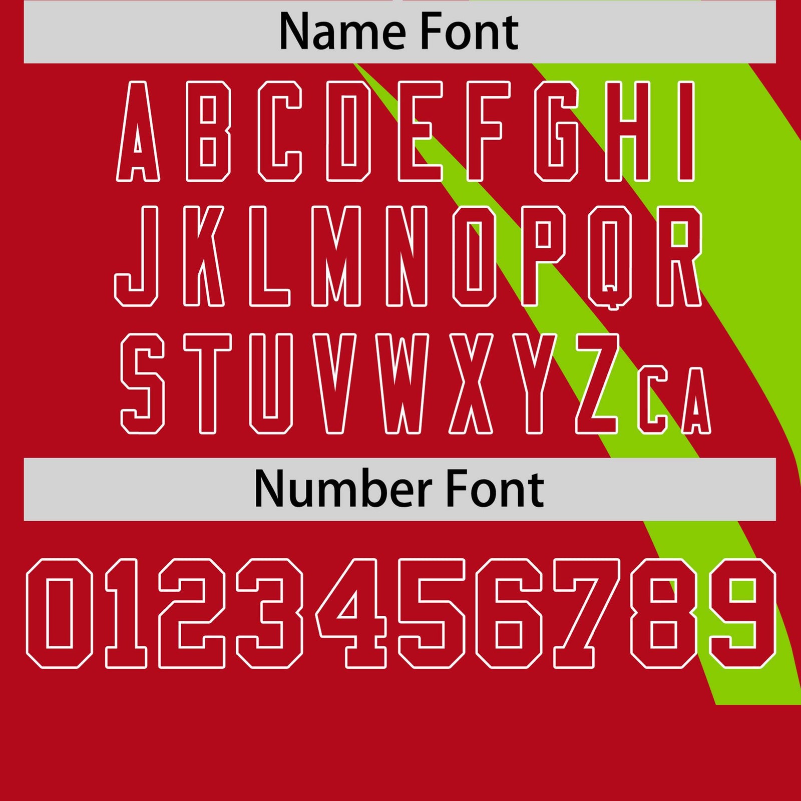 Custom Neon Green-Red Personalized Slanting Lump Pattern Performance T-Shirt