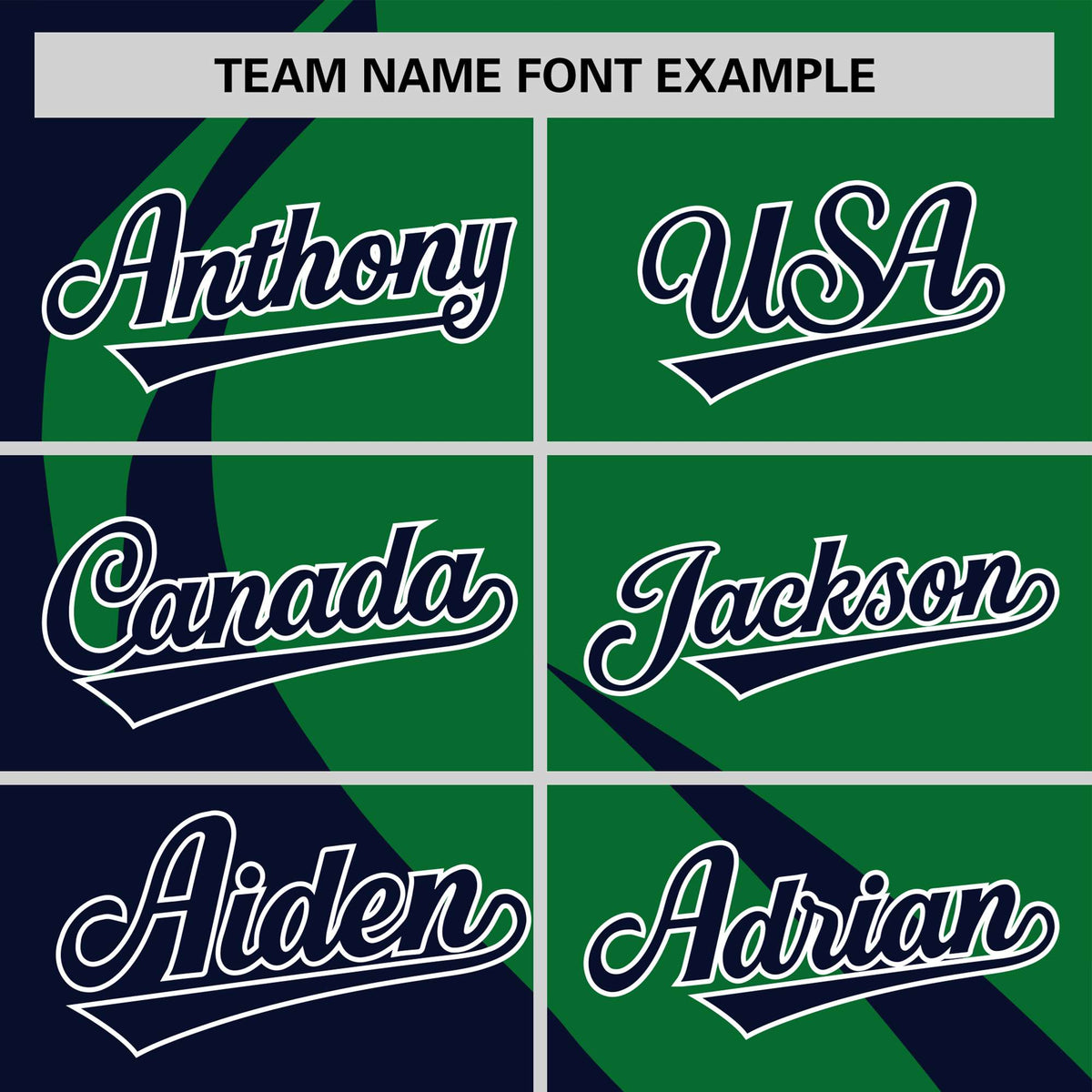 Custom Kelly Green-Navy Personalized Slanting Lump Pattern Performance T-Shirt