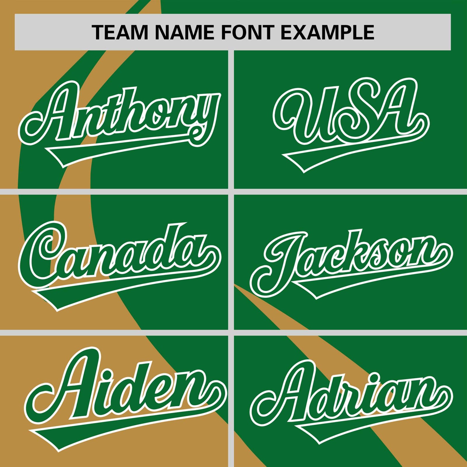 Custom Kelly Green-Gold Personalized Slanting Lump Pattern Performance T-Shirt