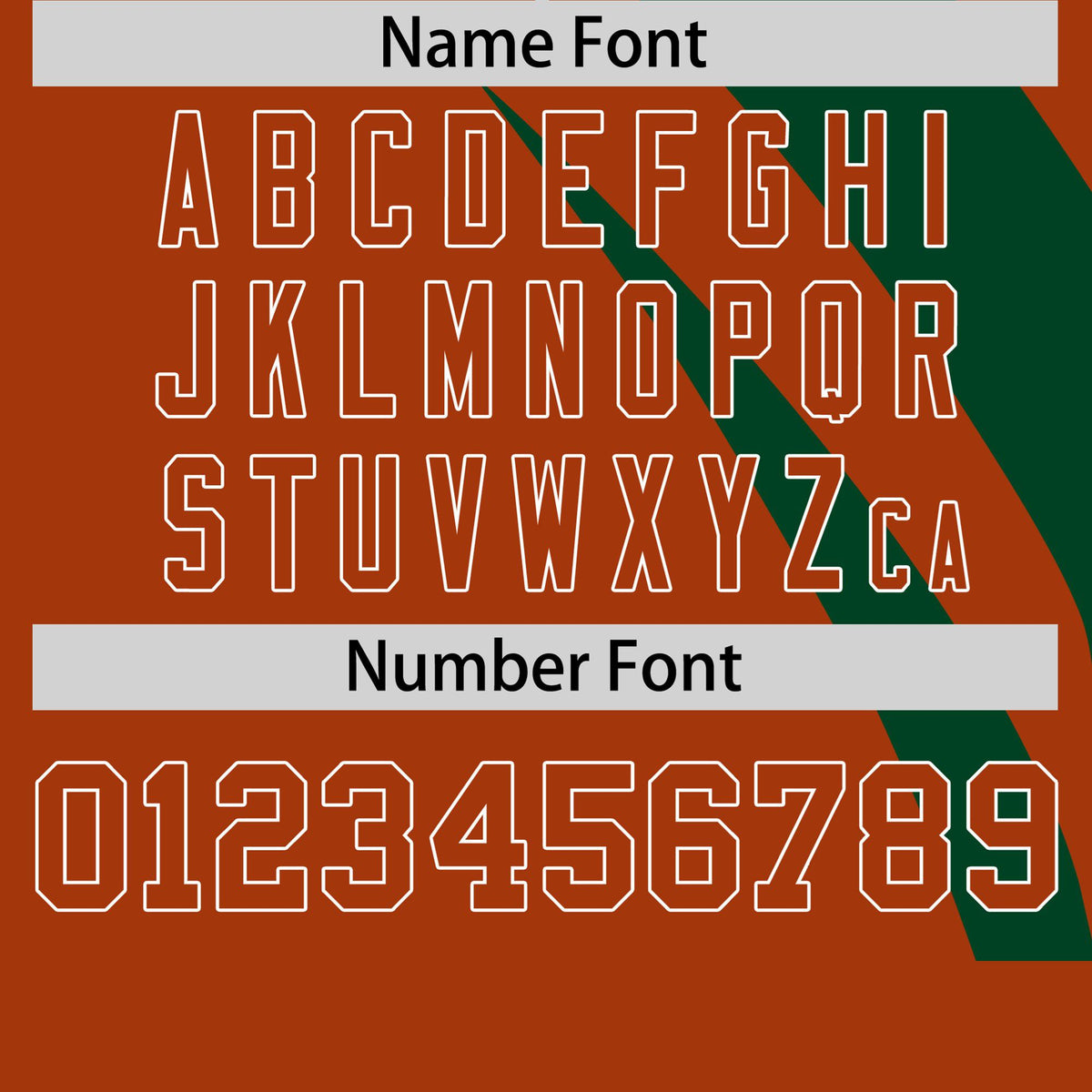 Custom Green-Texas Orange Personalized Slanting Lump Pattern Performance T-Shirt