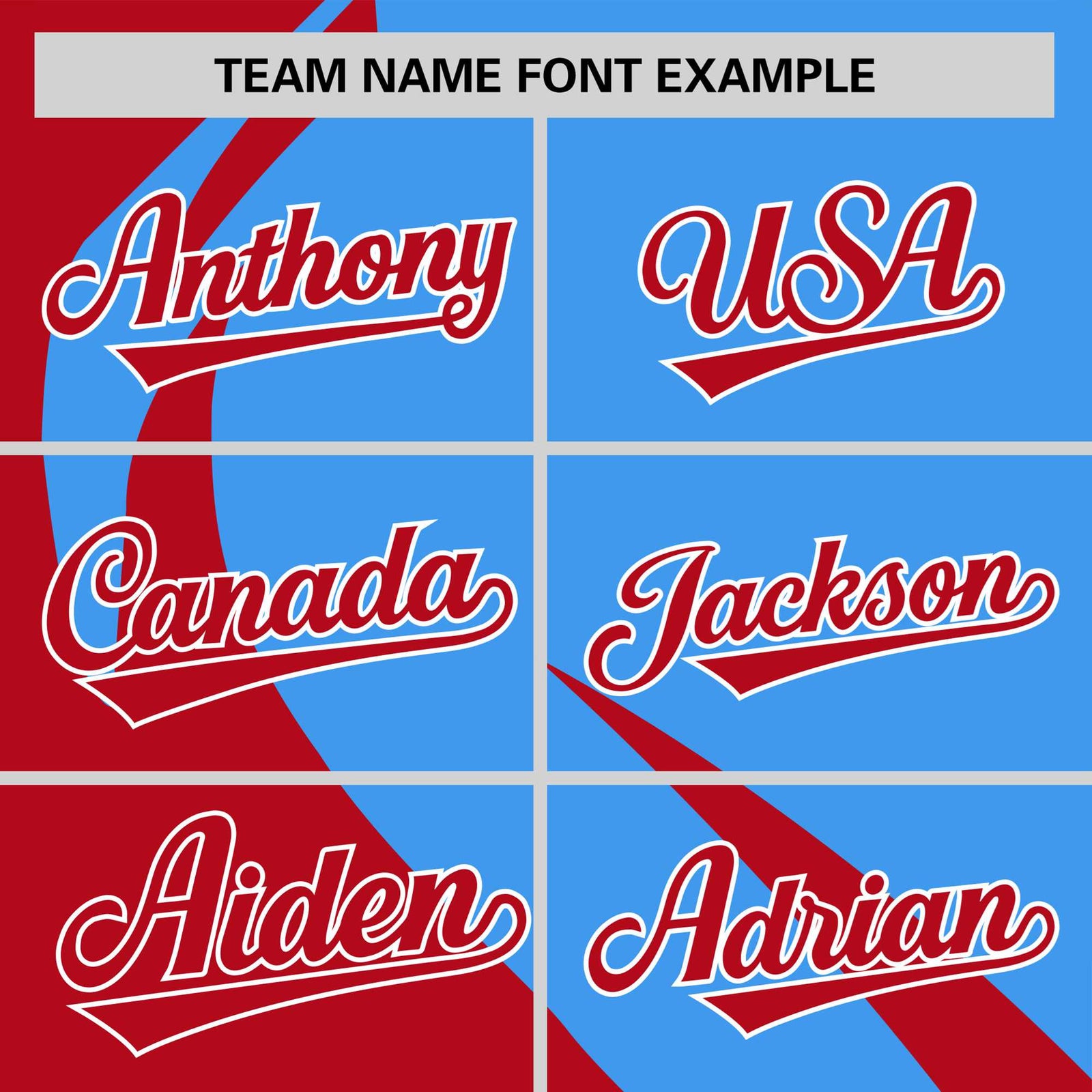 Custom Powder Blue-Red Personalized Slanting Lump Pattern Performance T-Shirt
