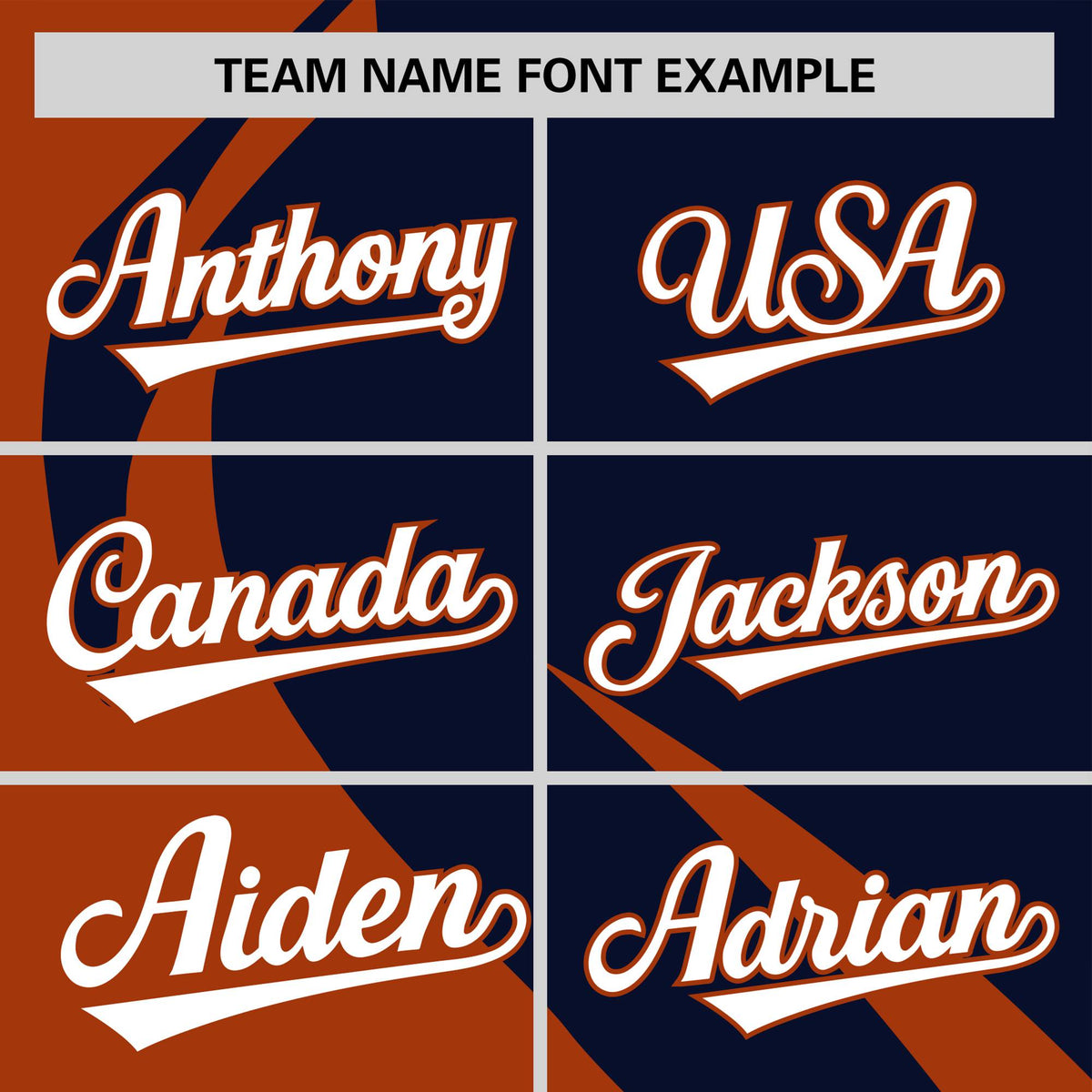 Custom Navy-Texas Orange Personalized Slanting Lump Pattern Performance T-Shirt