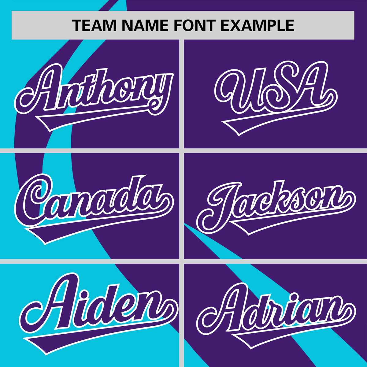 Custom Purple-Sky Blue Personalized Slanting Lump Pattern Performance T-Shirt