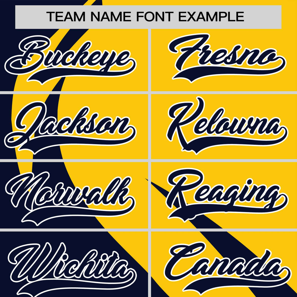 Custom Gold 01-Navy Personalized Slanting Lump Pattern Performance T-Shirt