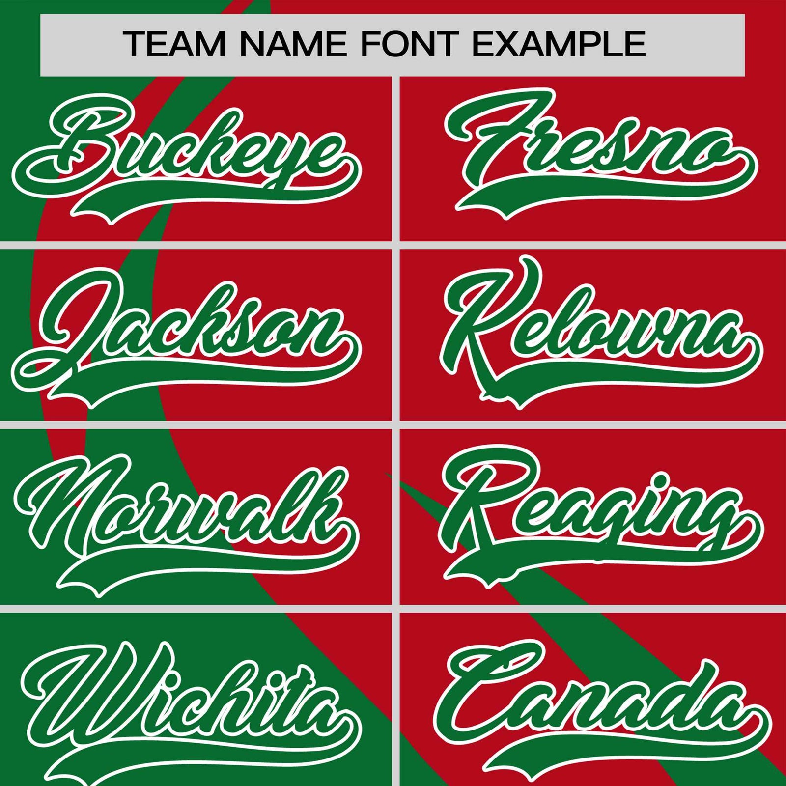 Custom Red-Kelly Green Personalized Slanting Lump Pattern Performance T-Shirt
