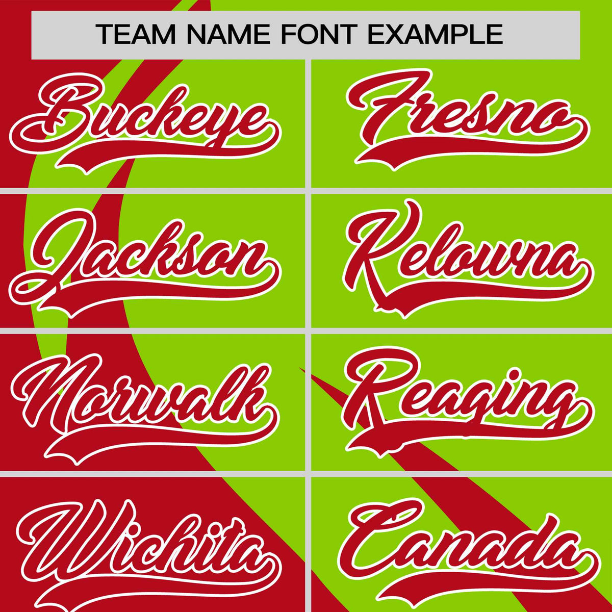 Custom Neon Green-Red Personalized Slanting Lump Pattern Performance T-Shirt