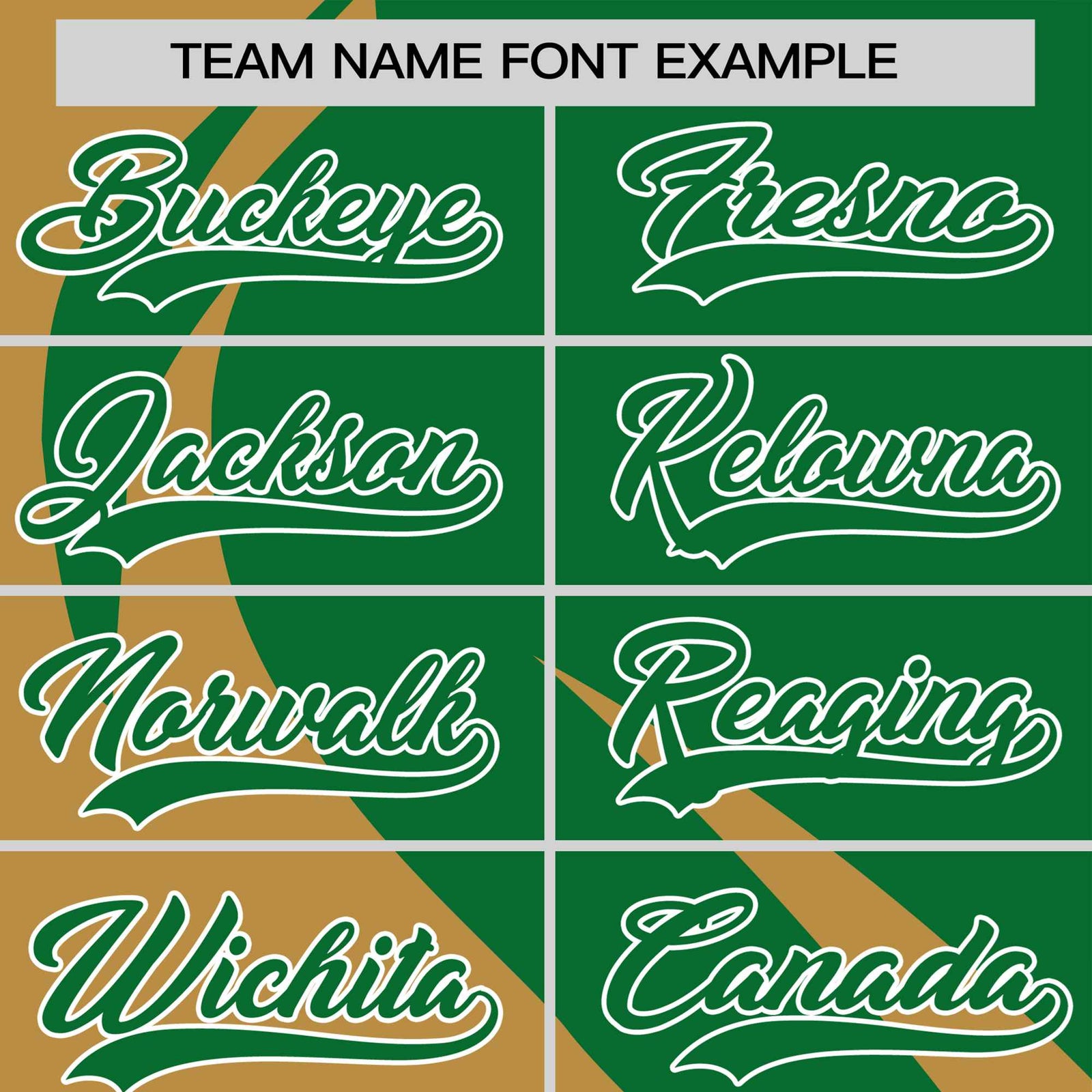 Custom Kelly Green-Gold Personalized Slanting Lump Pattern Performance T-Shirt