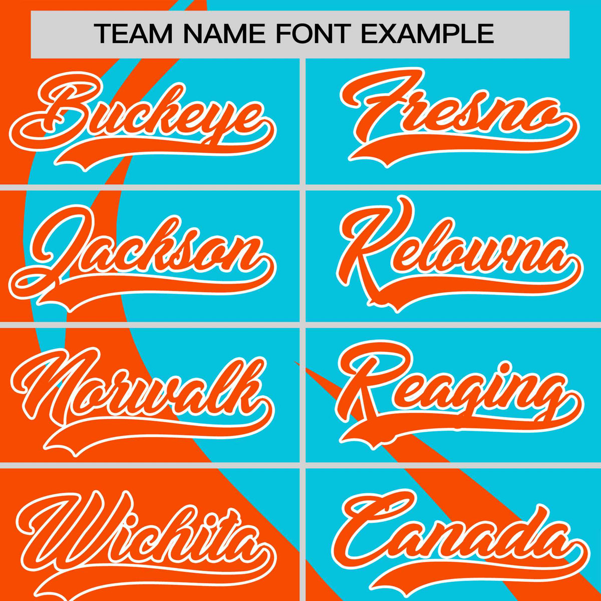 Custom Sky Blue-Orange Personalized Slanting Lump Pattern Performance T-Shirt