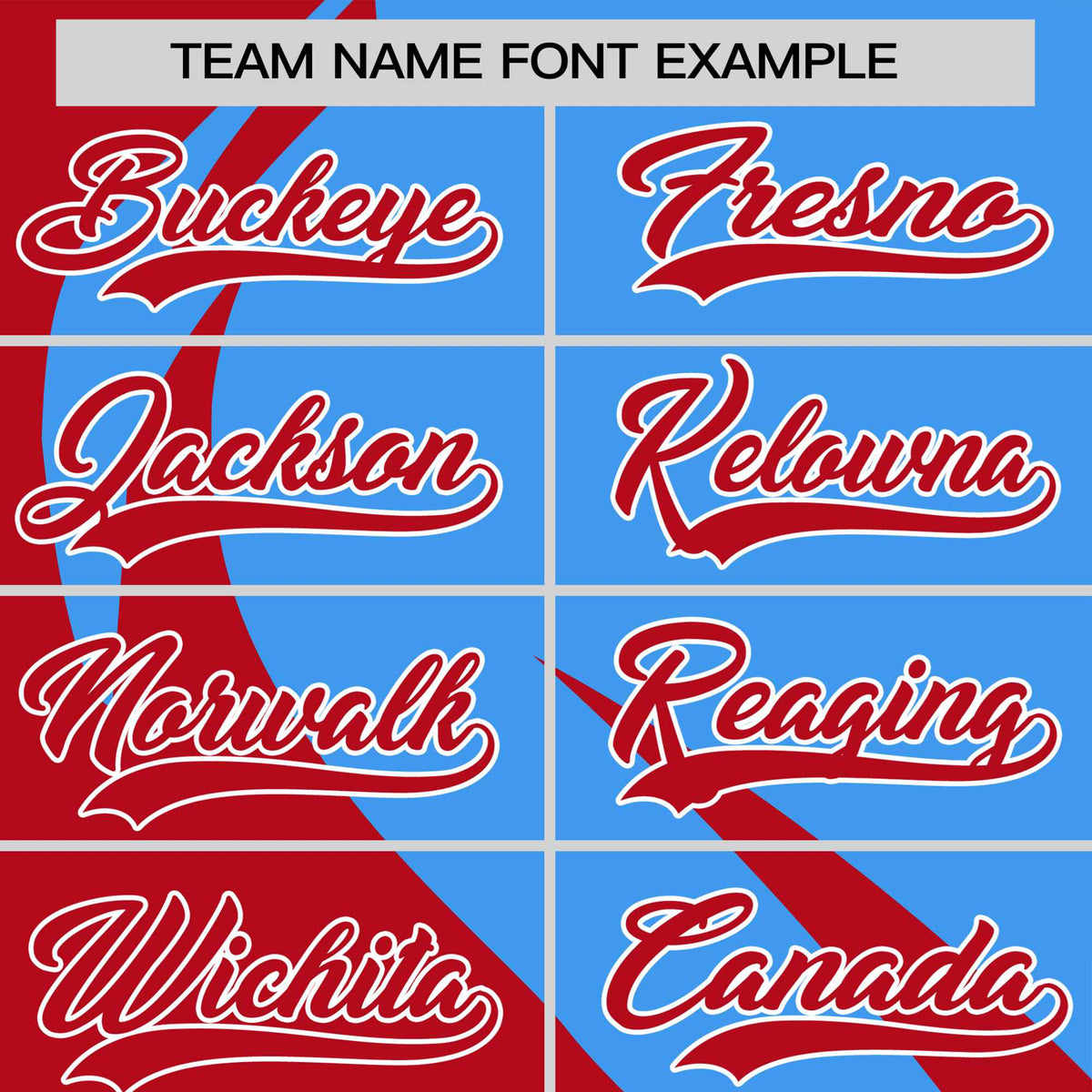 Custom Powder Blue-Red Personalized Slanting Lump Pattern Performance T-Shirt
