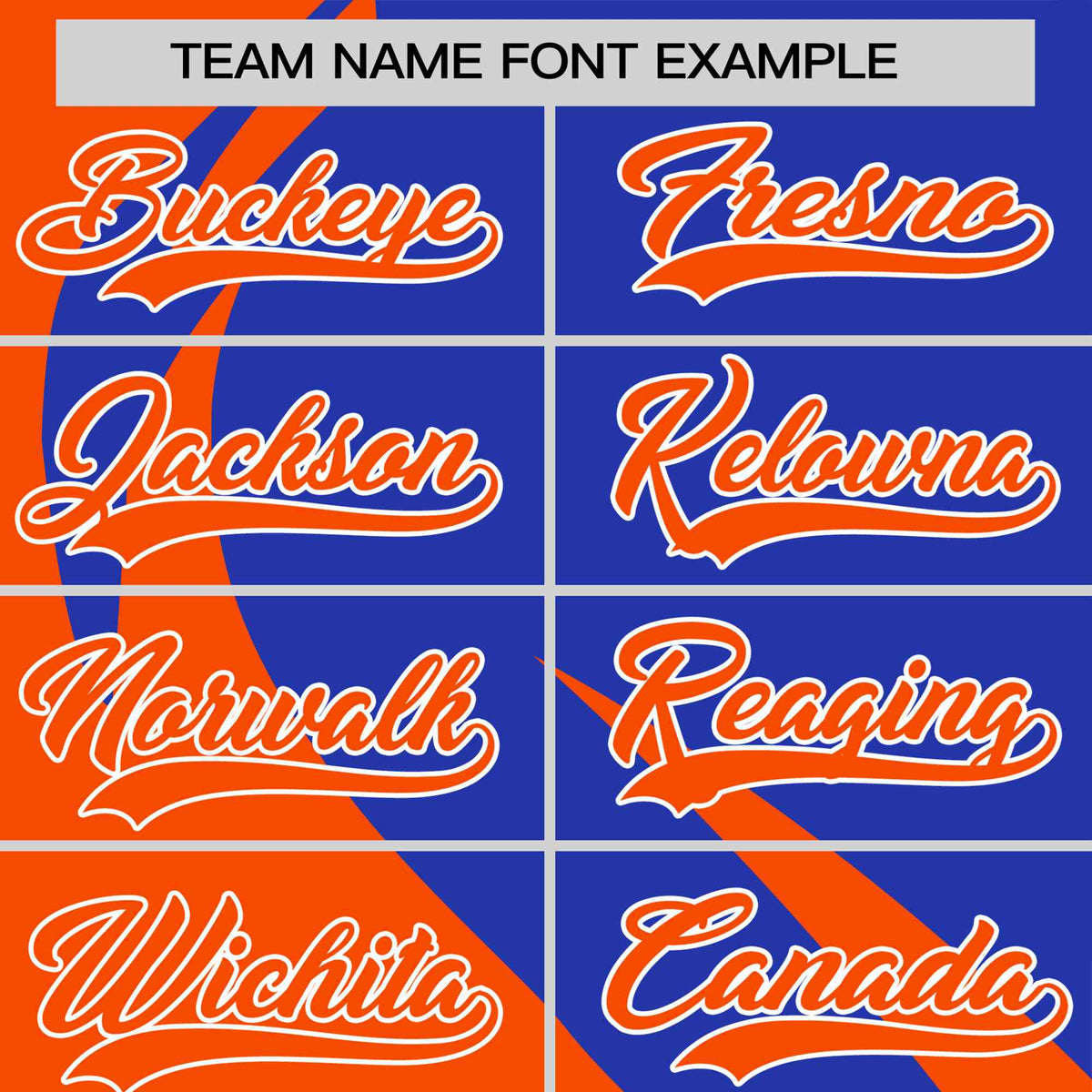 Custom Royal Blue-Orange Personalized Slanting Lump Pattern Performance T-Shirt