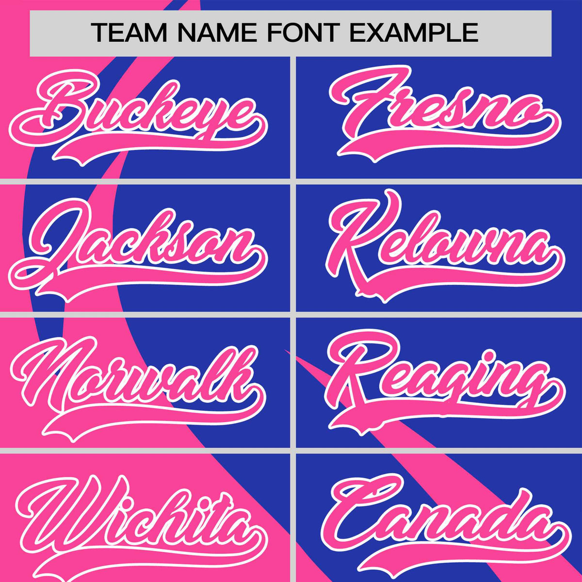 Custom Royal Blue-Pink Personalized Slanting Lump Pattern Performance T-Shirt