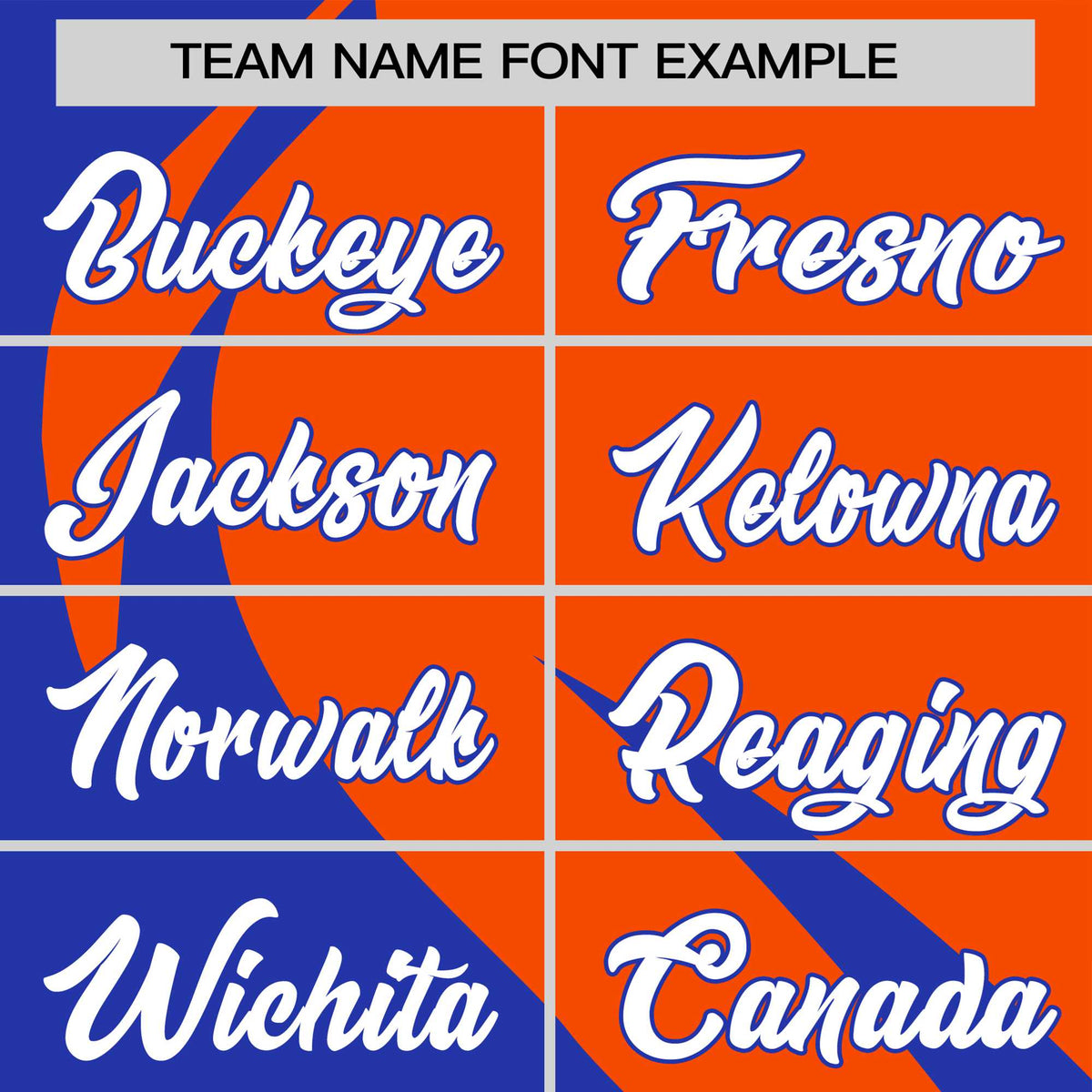 Custom Orange-Royal Blue Personalized Slanting Lump Pattern Performance T-Shirt