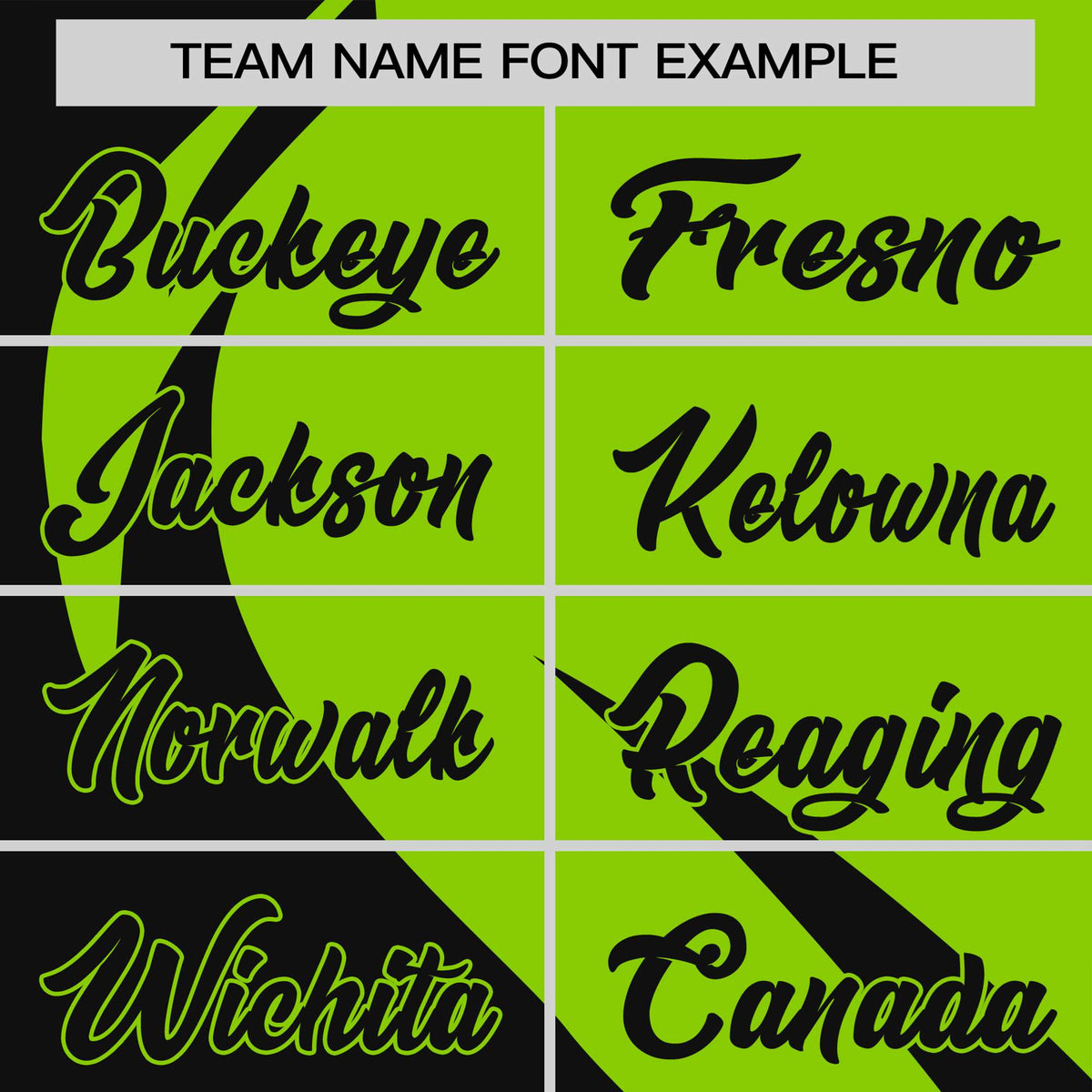 Custom Neon Green-Black Personalized Slanting Lump Pattern Performance T-Shirt