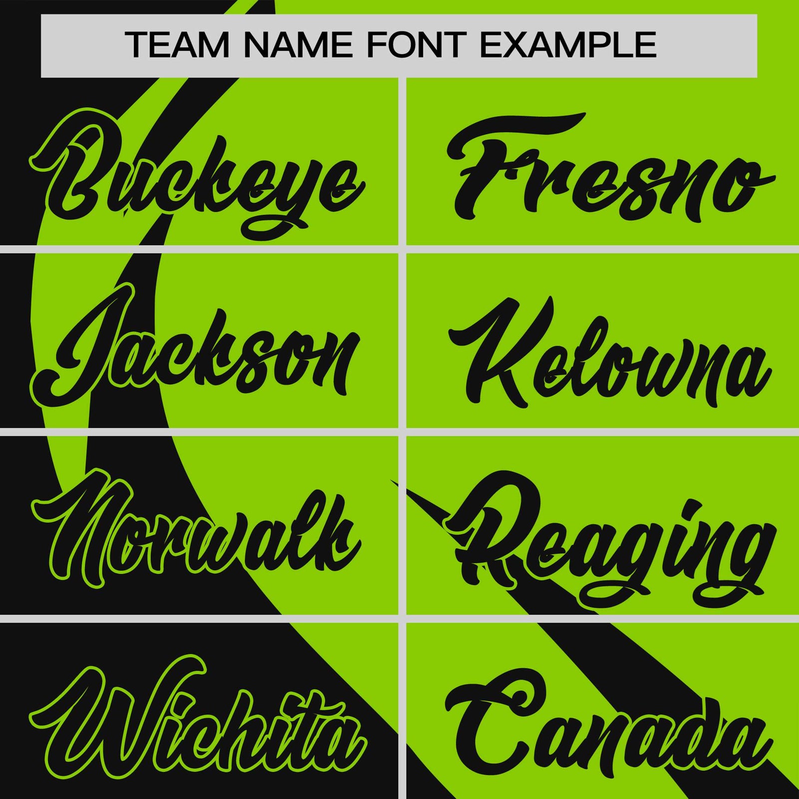 Custom Neon Green-Black Personalized Slanting Lump Pattern Performance T-Shirt