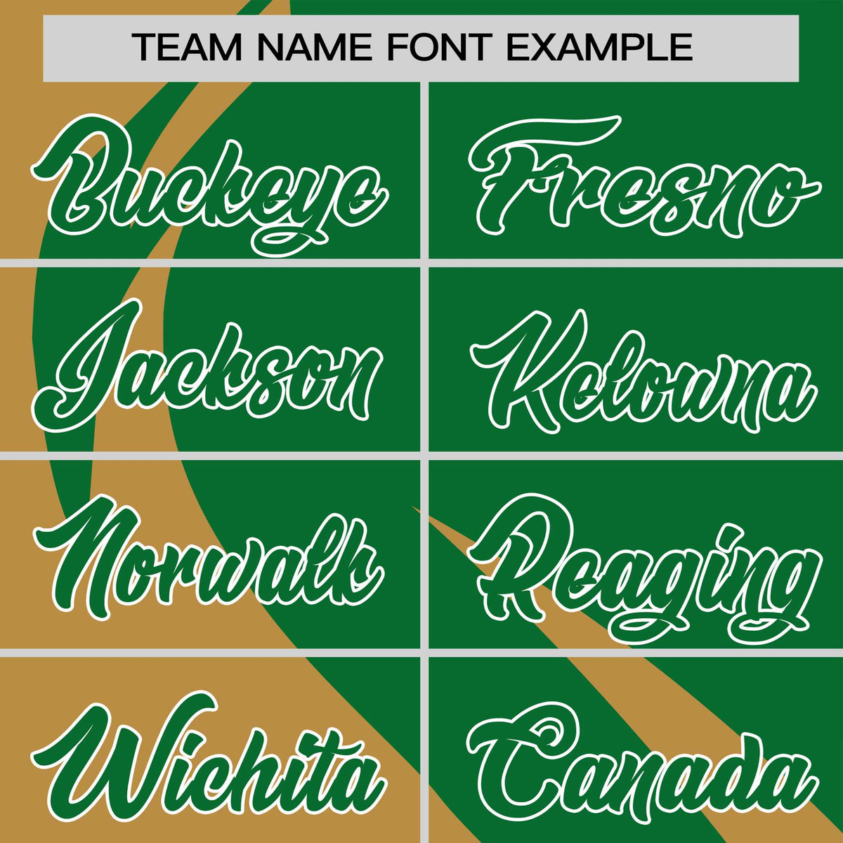 Custom Kelly Green-Gold Personalized Slanting Lump Pattern Performance T-Shirt