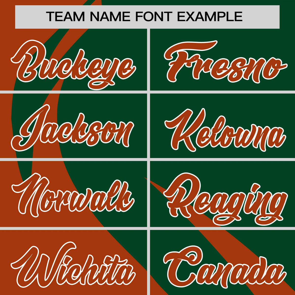 Custom Green-Texas Orange Personalized Slanting Lump Pattern Performance T-Shirt