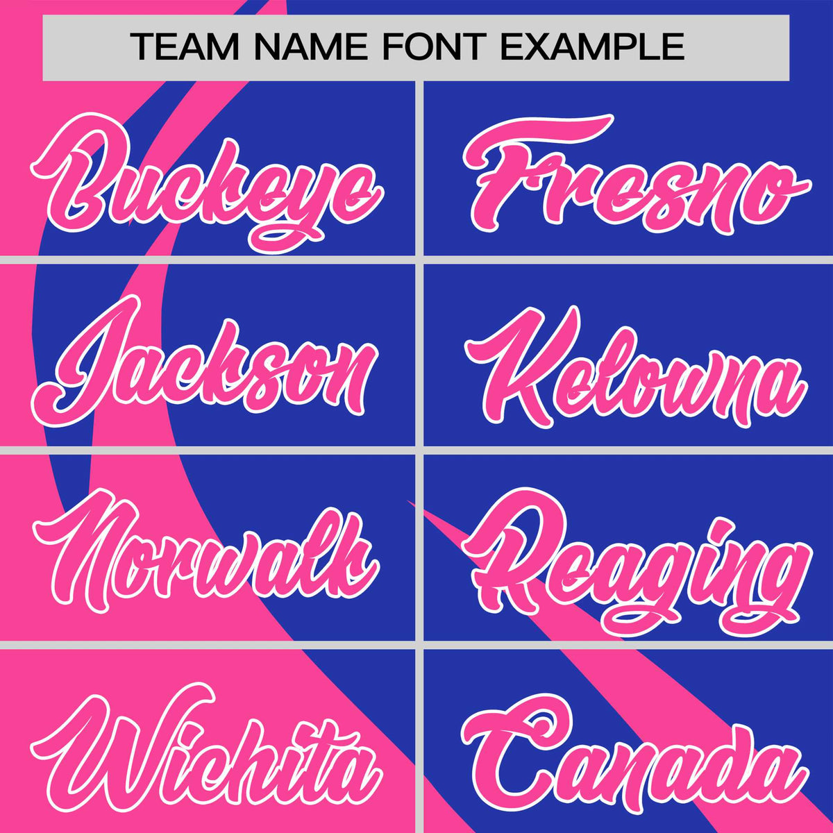 Custom Royal Blue-Pink Personalized Slanting Lump Pattern Performance T-Shirt