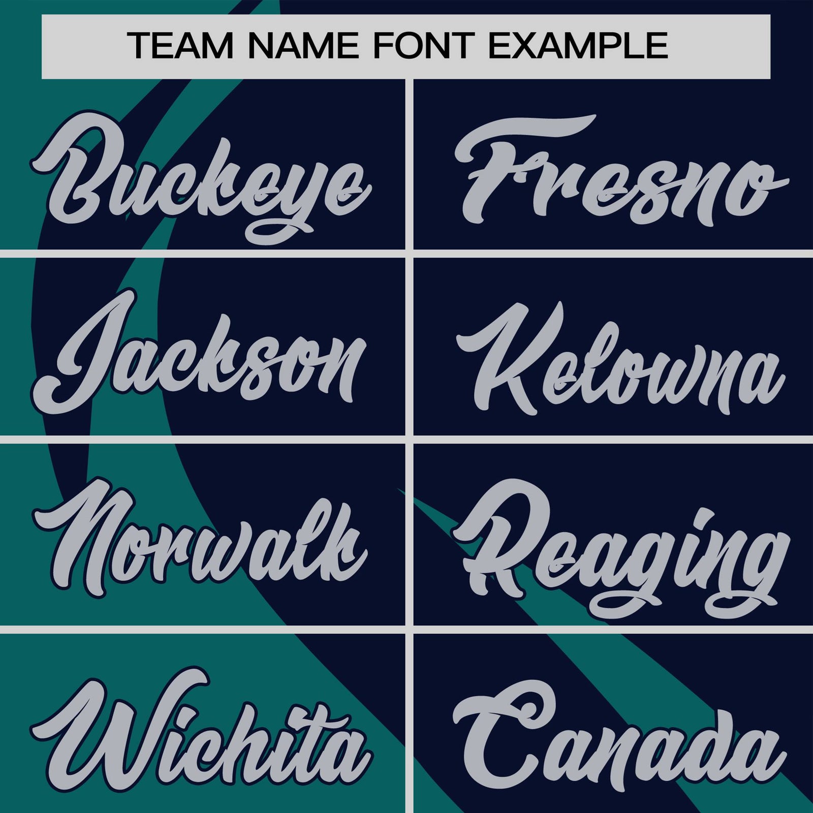 Custom Navy Aqua Personalized Slanting Lump Pattern Performance T-Shirt