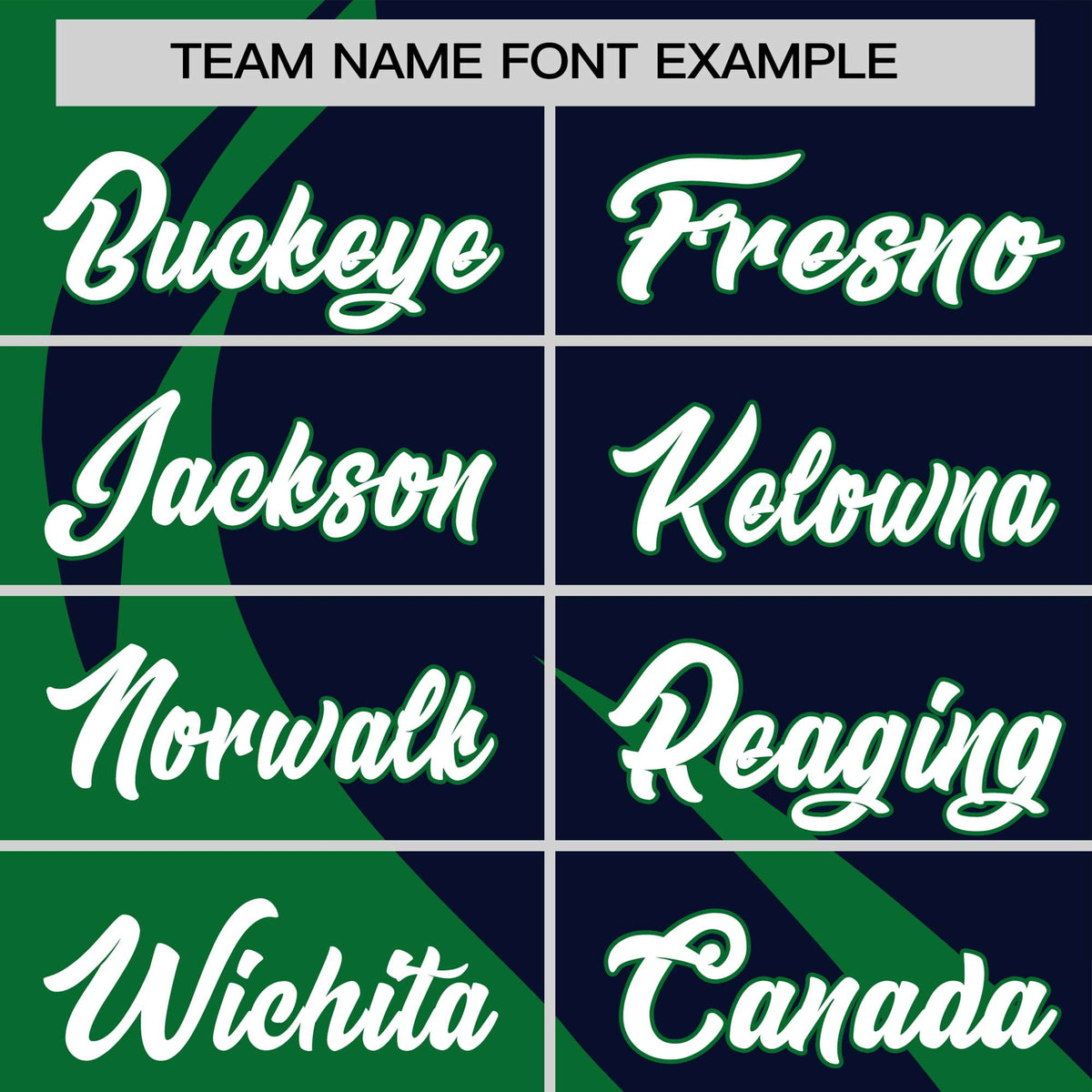 Custom Navy-Kelly Green Personalized Slanting Lump Pattern Performance T-Shirt