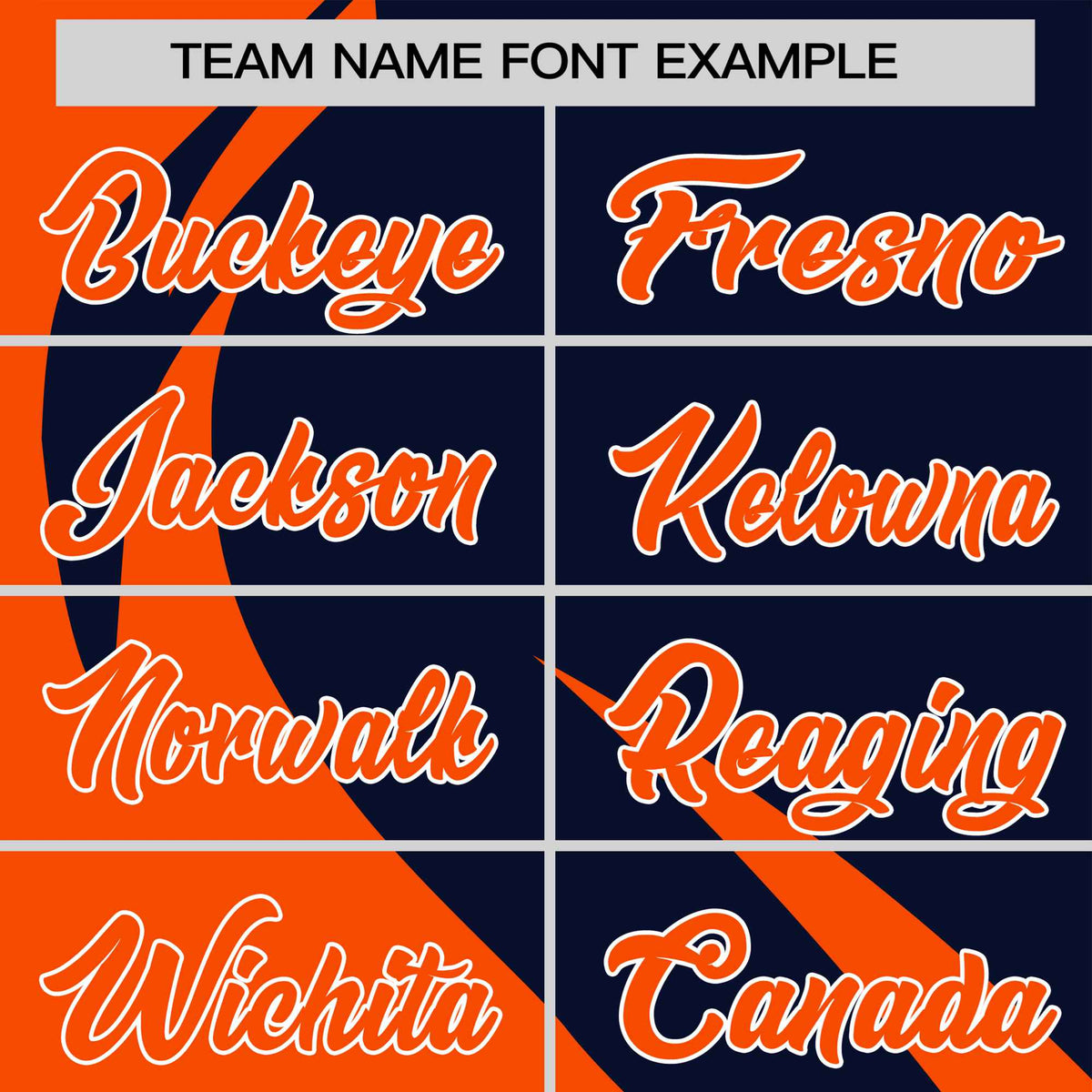 Custom Navy Orange Personalized Slanting Lump Pattern Performance T-Shirt