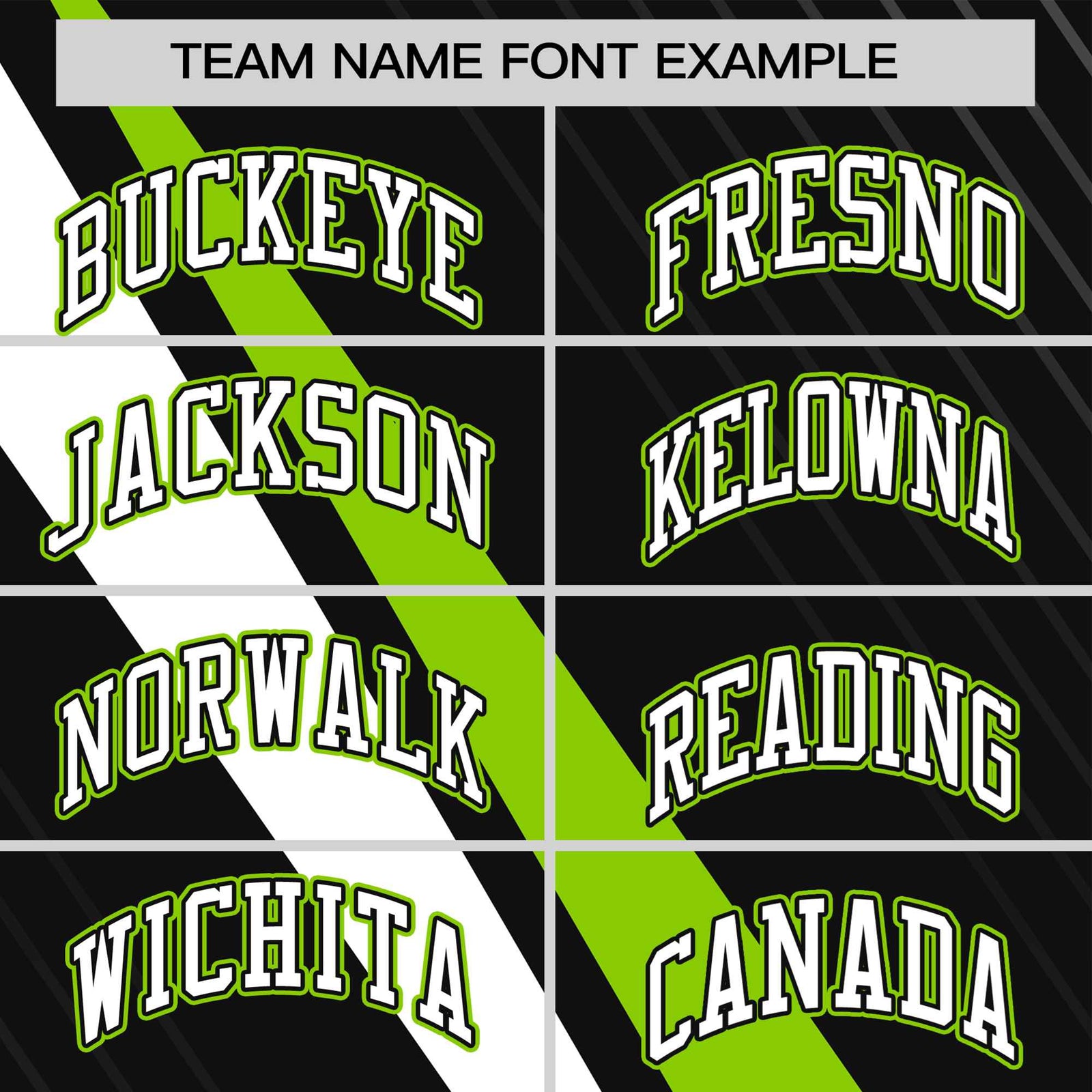 Custom Black Neon Green-White Personalized Slash Pattern Performance T-Shirt