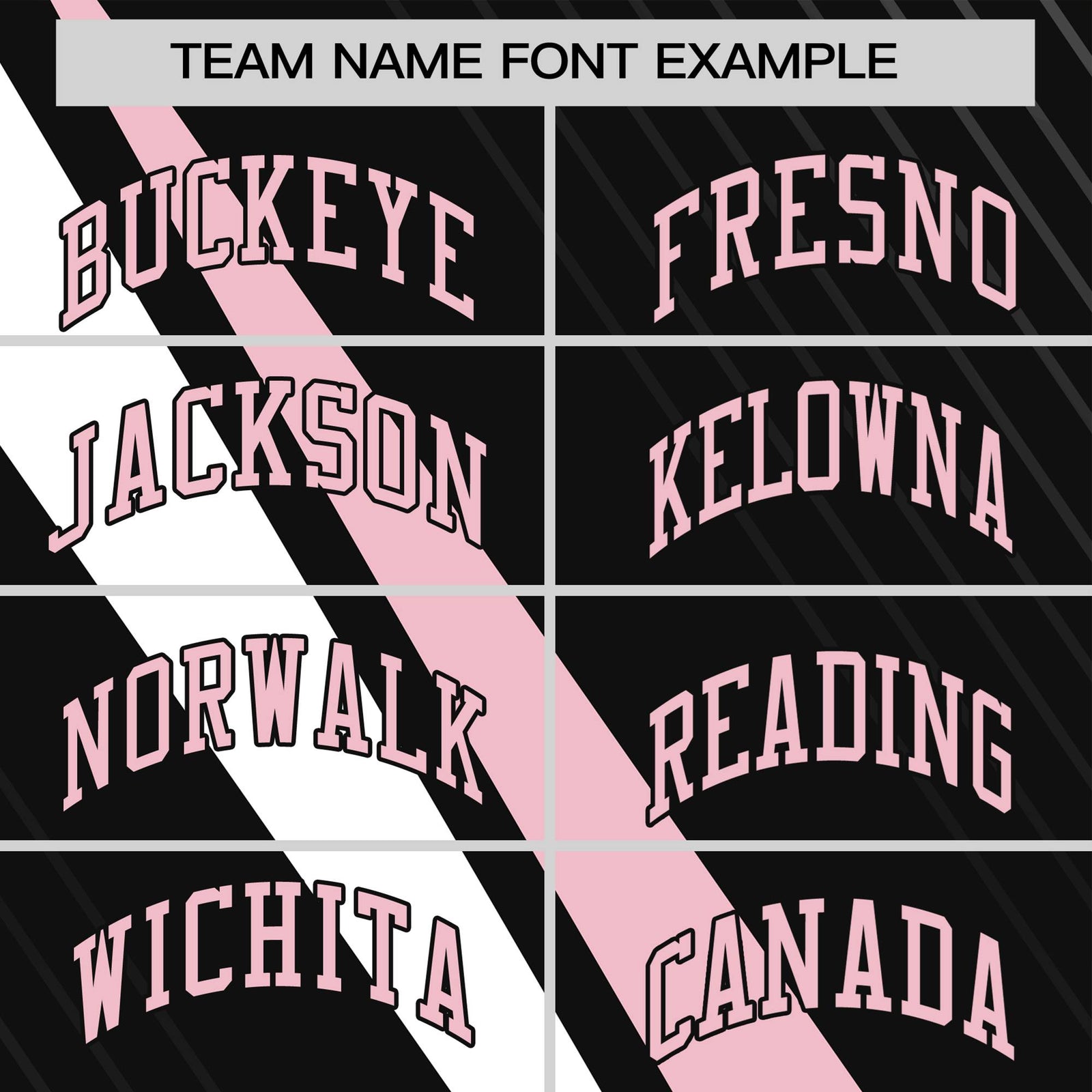 Custom Black Light Pink-White Personalized Slash Pattern Performance T-Shirt
