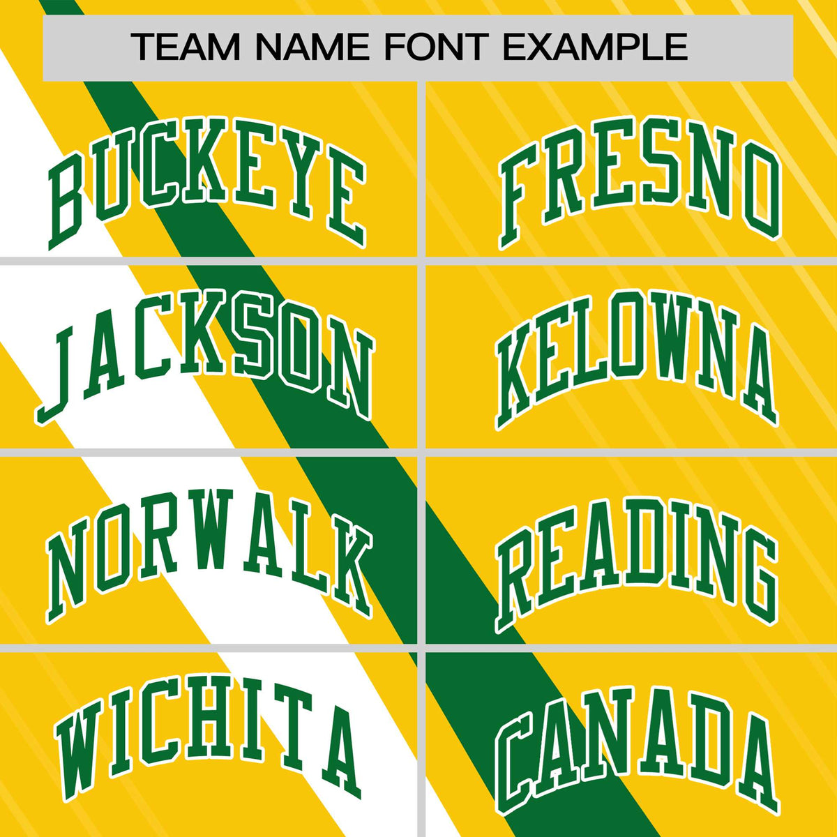 Custom Gold 01-Kelly Green White Personalized Slash Pattern Performance T-Shirt