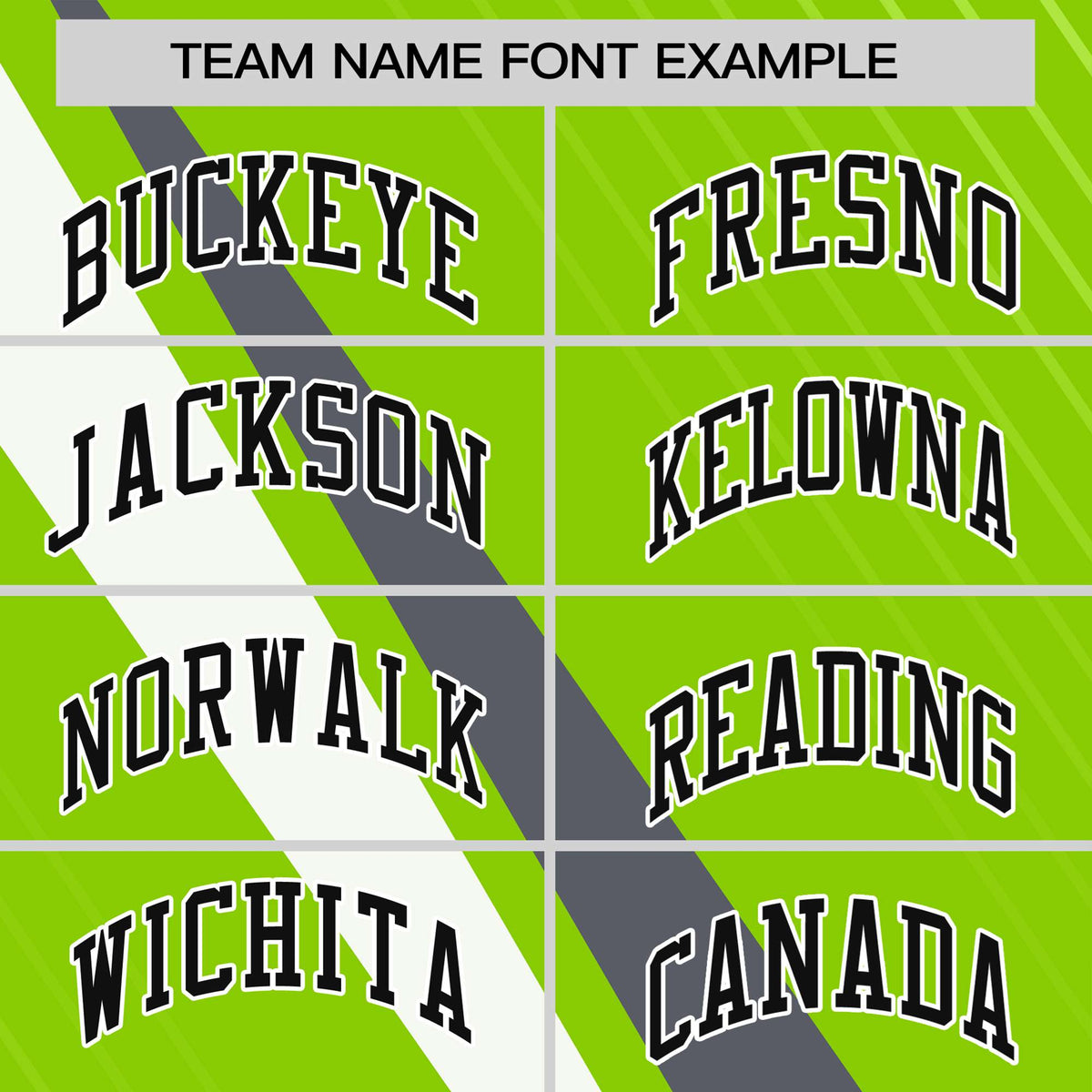 Custom Neon Green-Dark Gray White Personalized Slash Pattern Performance T-Shirt