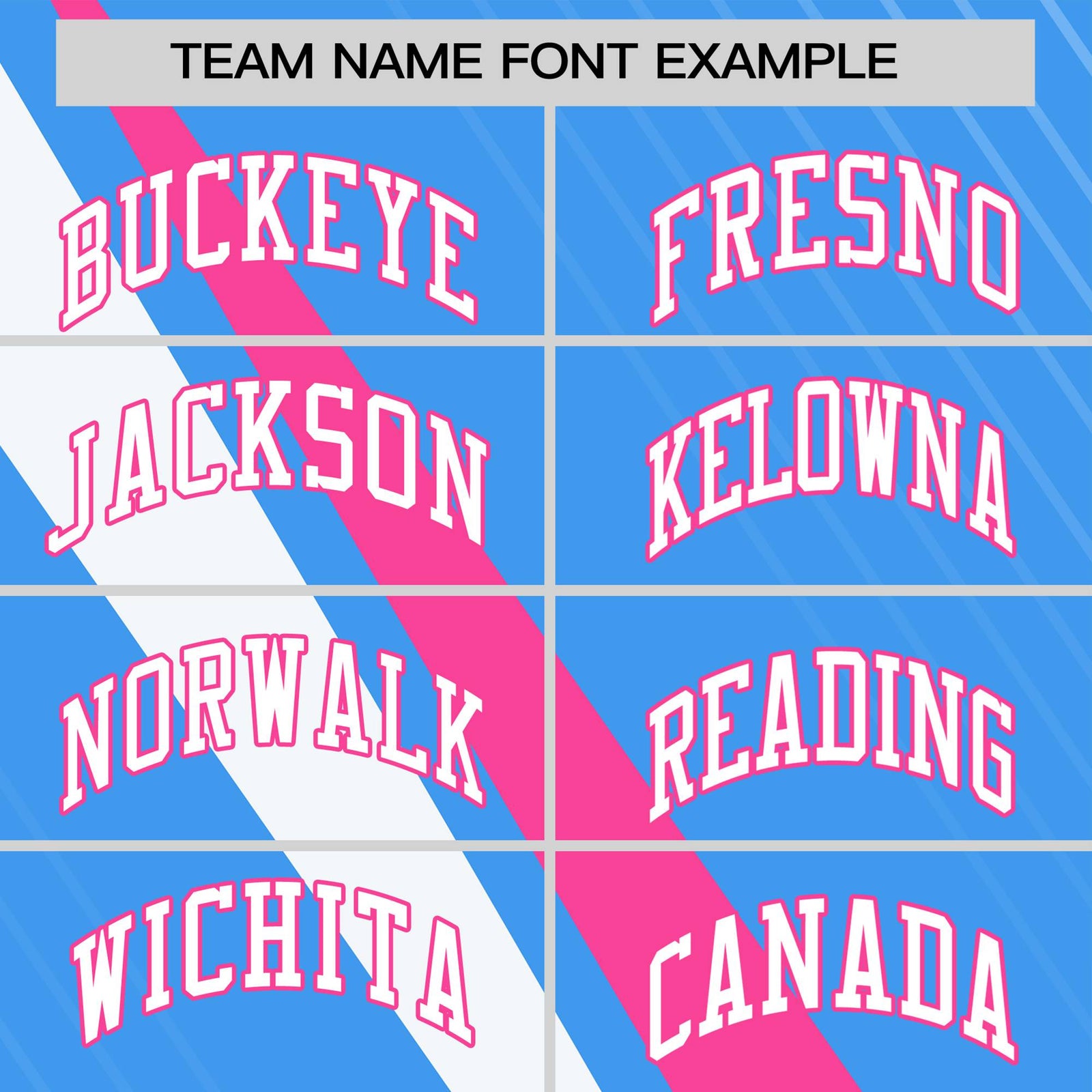 Custom Powder Blue-Pink White Personalized Slash Pattern Performance T-Shirt
