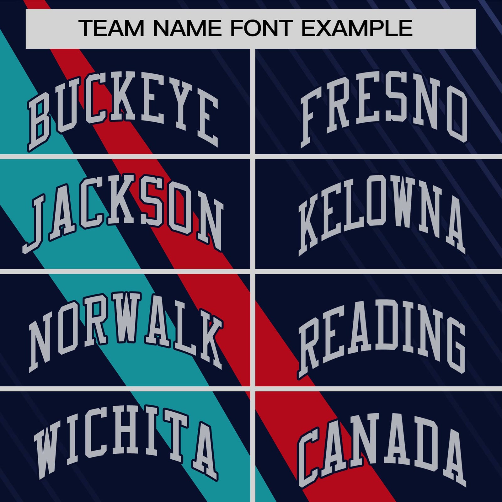 Custom Navy Red-Aqua Personalized Slash Pattern Performance T-Shirt