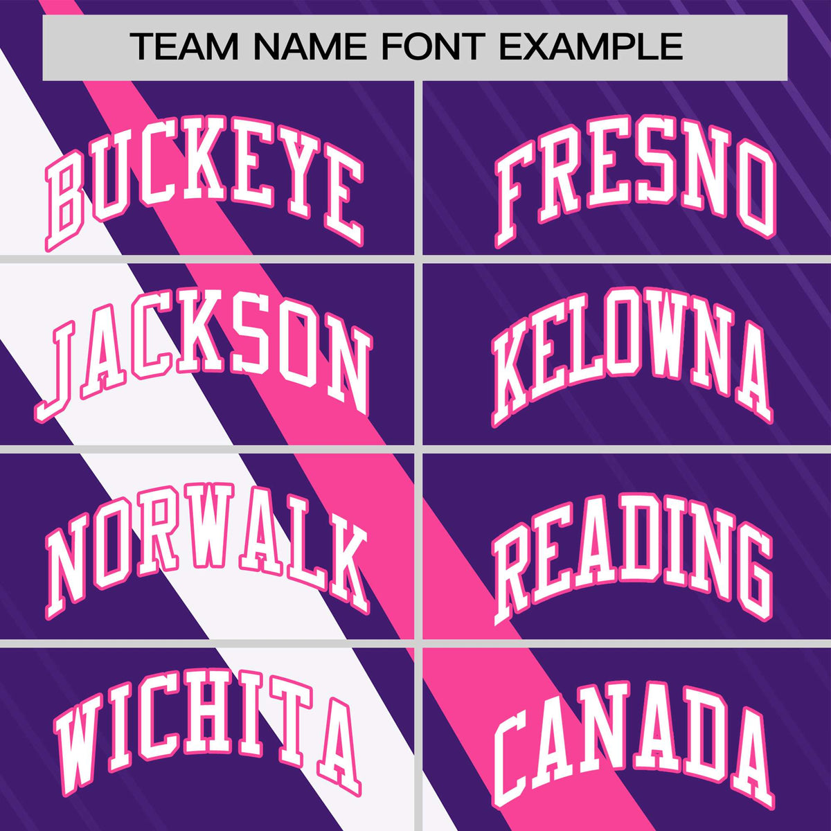 Custom Purple Pink-White Personalized Slash Pattern Performance T-Shirt