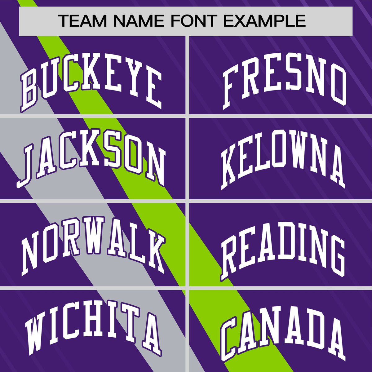 Custom Purple Neon Green-Gray Personalized Slash Pattern Performance T-Shirt