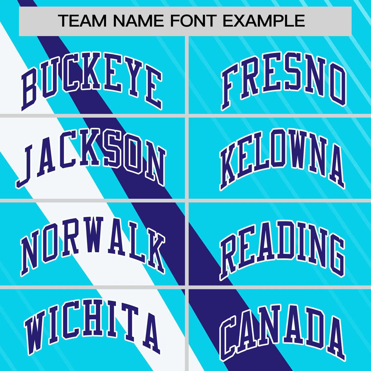 Custom Sky Blue-Purple White Personalized Slash Pattern Performance T-Shirt