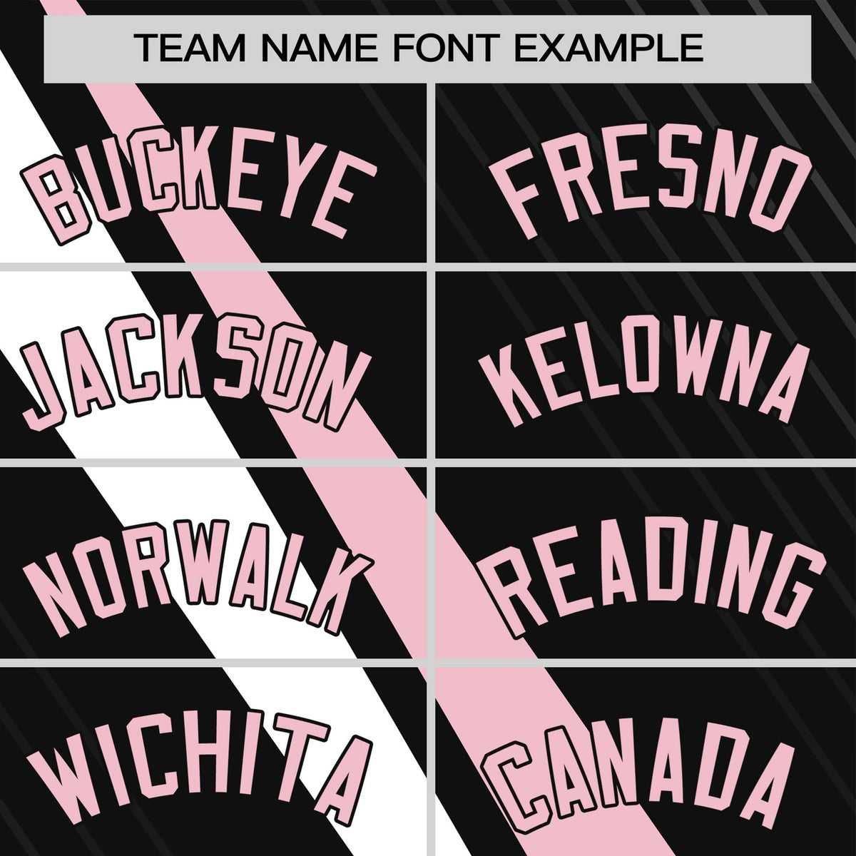 Custom Black Light Pink-White Personalized Slash Pattern Performance T-Shirt