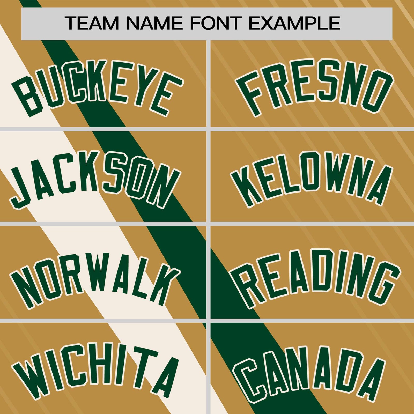 Custom Gold Green-Khaki Personalized Slash Pattern Performance T-Shirt