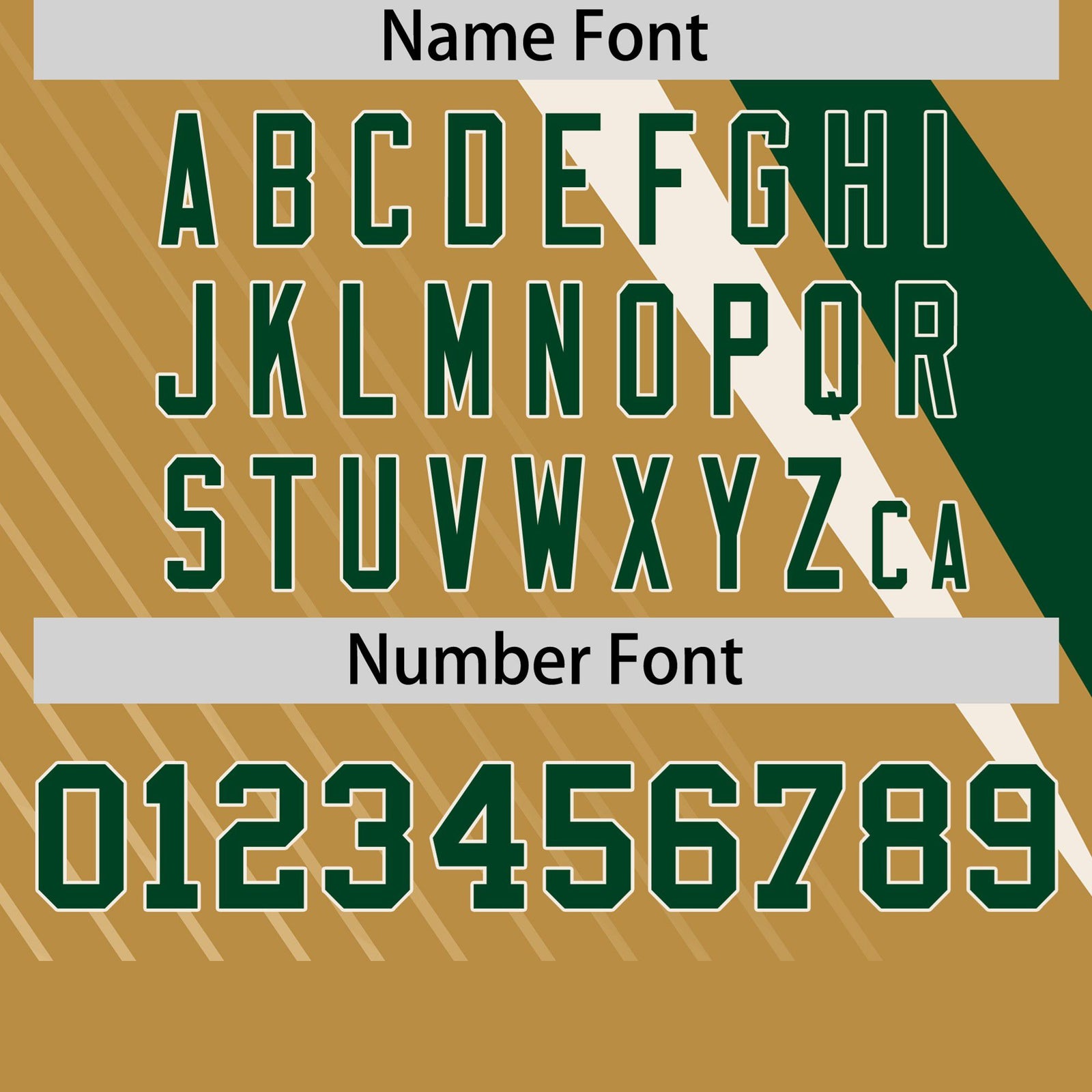 Custom Gold Green-Khaki Personalized Slash Pattern Performance T-Shirt