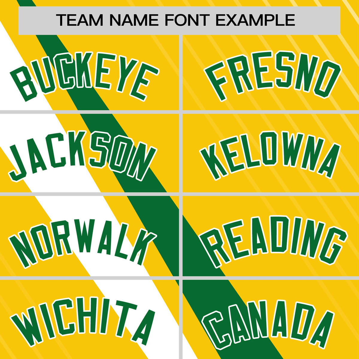 Custom Gold 01-Kelly Green White Personalized Slash Pattern Performance T-Shirt