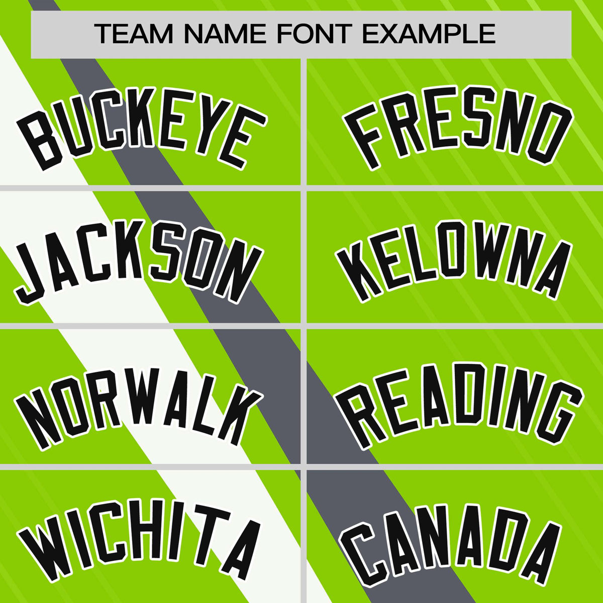 Custom Neon Green-Dark Gray White Personalized Slash Pattern Performance T-Shirt