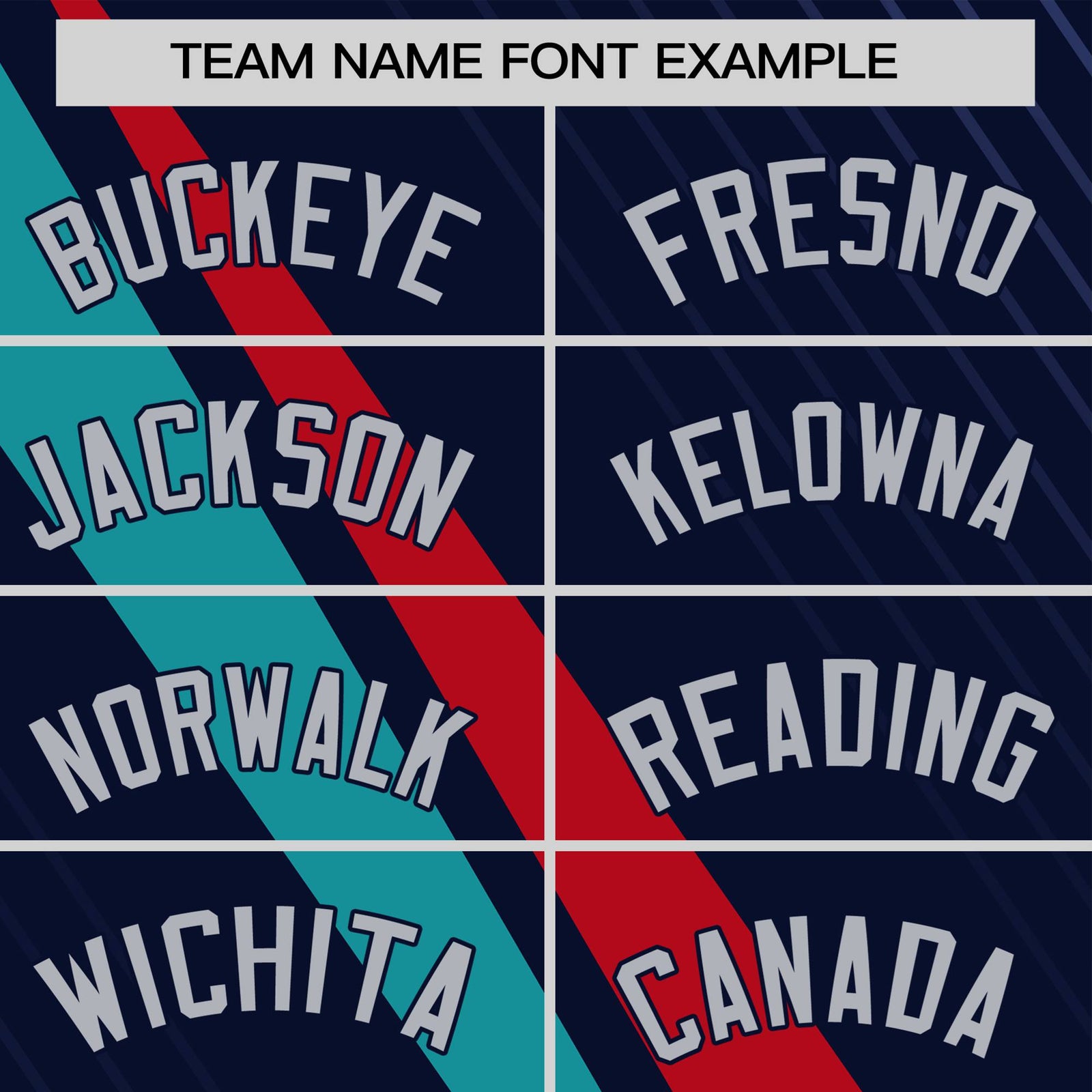 Custom Navy Red-Aqua Personalized Slash Pattern Performance T-Shirt