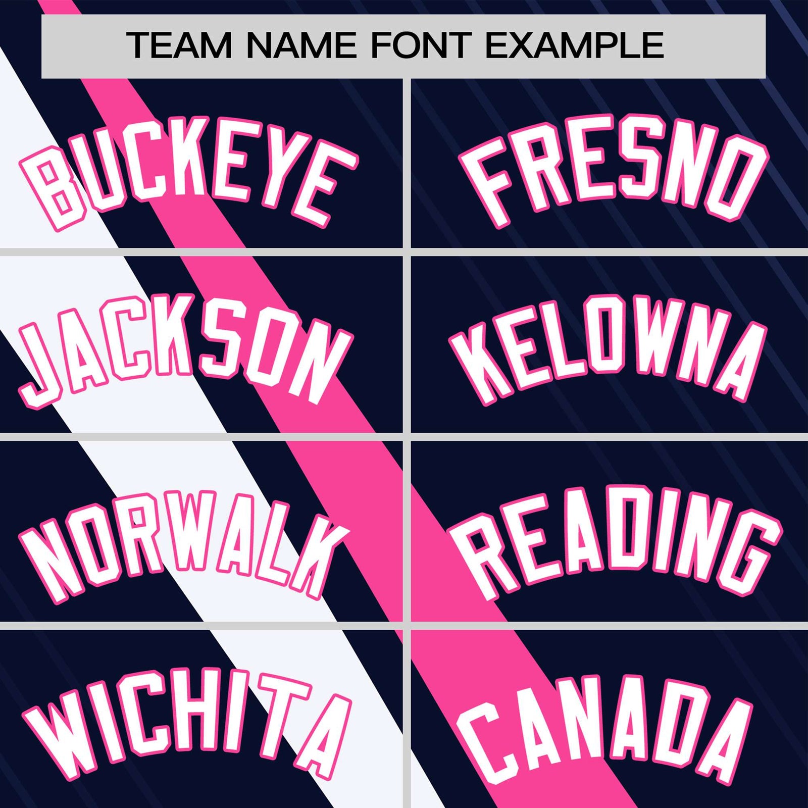 Custom Navy Pink-White Personalized Slash Pattern Performance T-Shirt