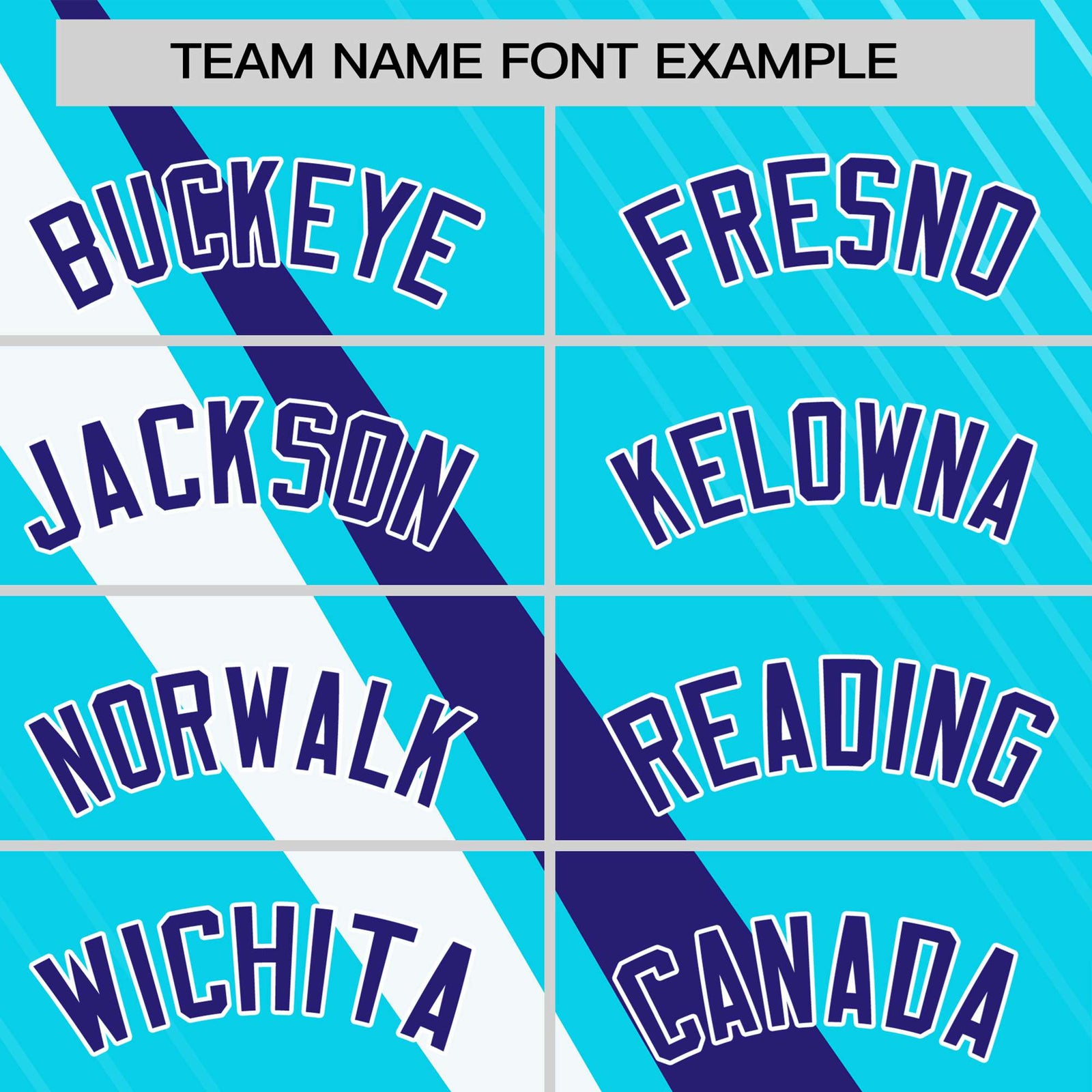 Custom Sky Blue-Purple White Personalized Slash Pattern Performance T-Shirt