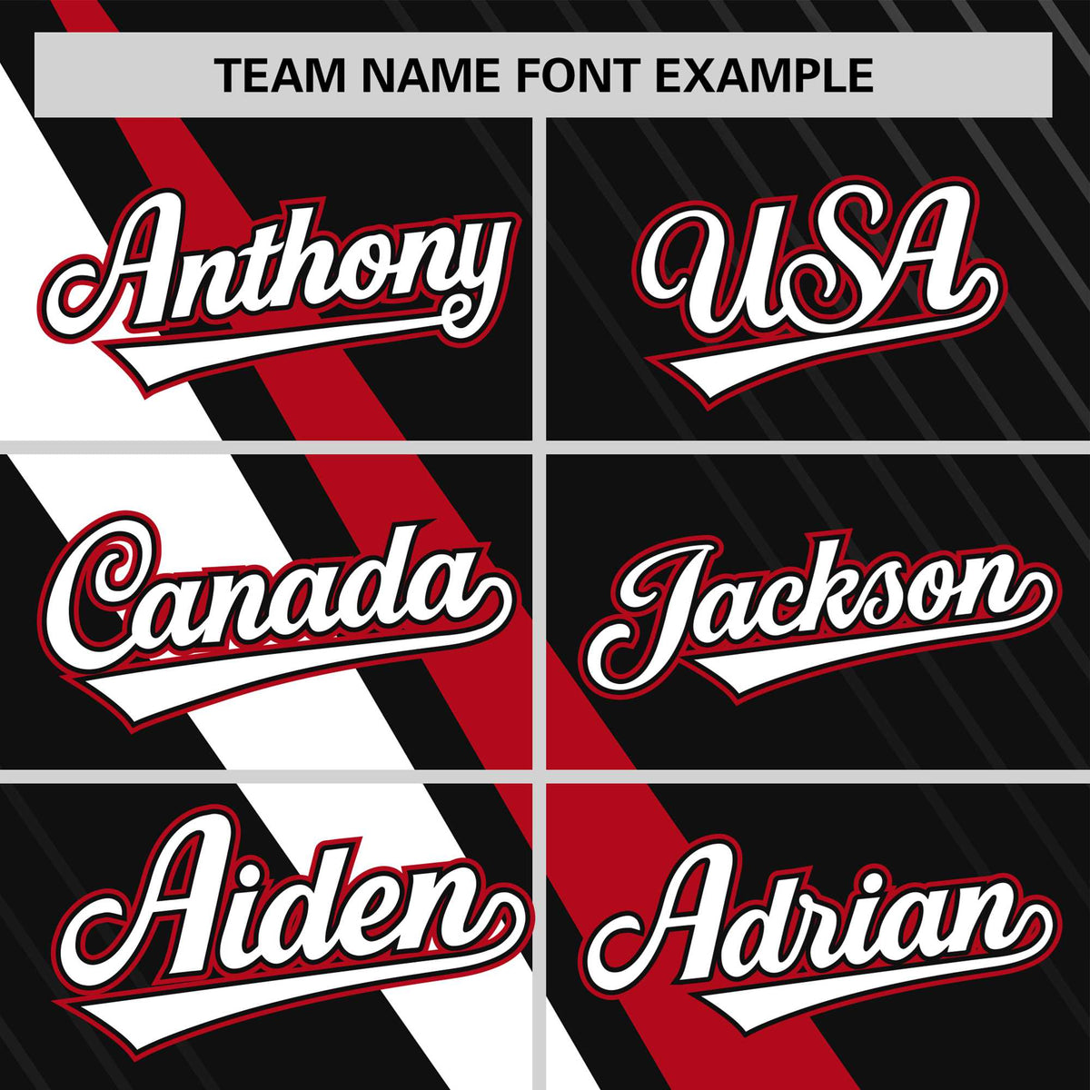 Custom Black Red-White Personalized Slash Pattern Performance T-Shirt