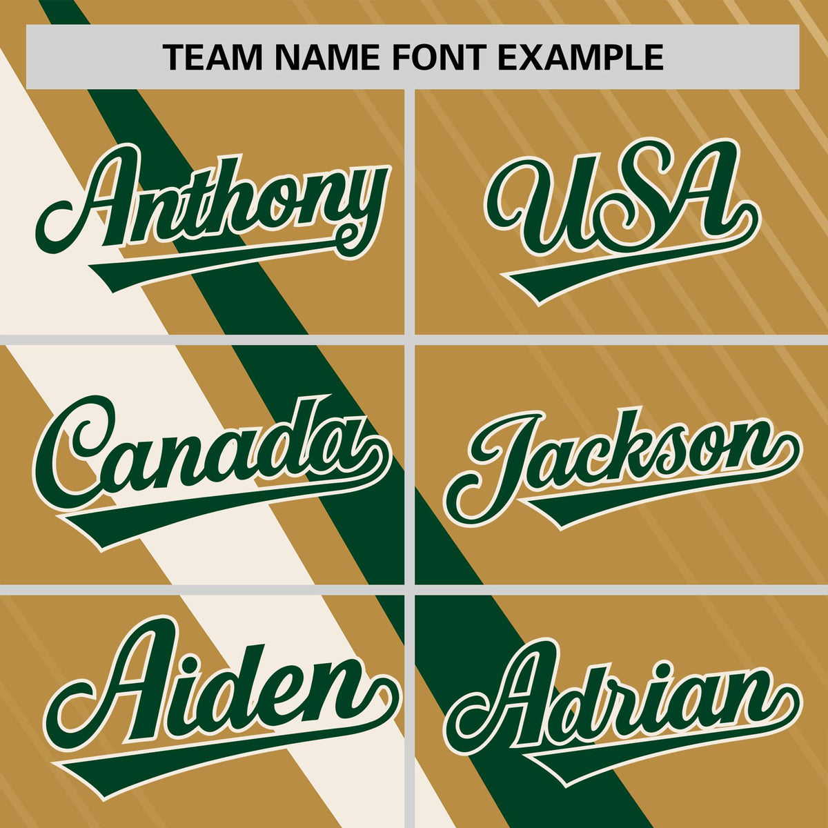 Custom Gold Green-Khaki Personalized Slash Pattern Performance T-Shirt