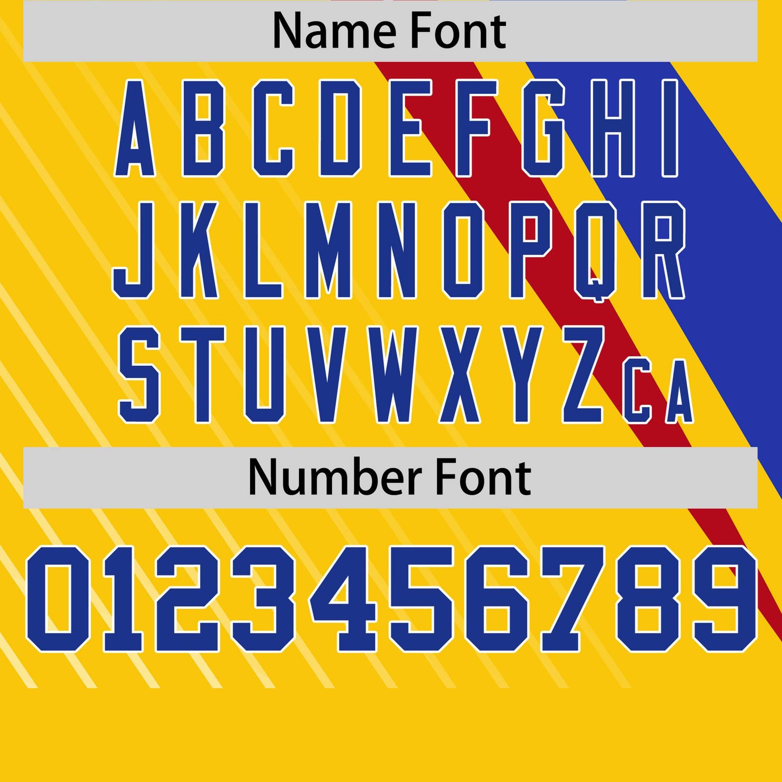 Custom Gold 01-Navy Red Personalized Slash Pattern Performance T-Shirt