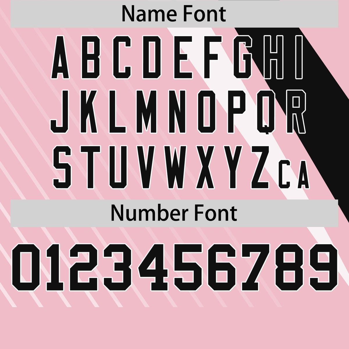 Custom Light Pink-Black White Personalized Slash Pattern Performance T-Shirt