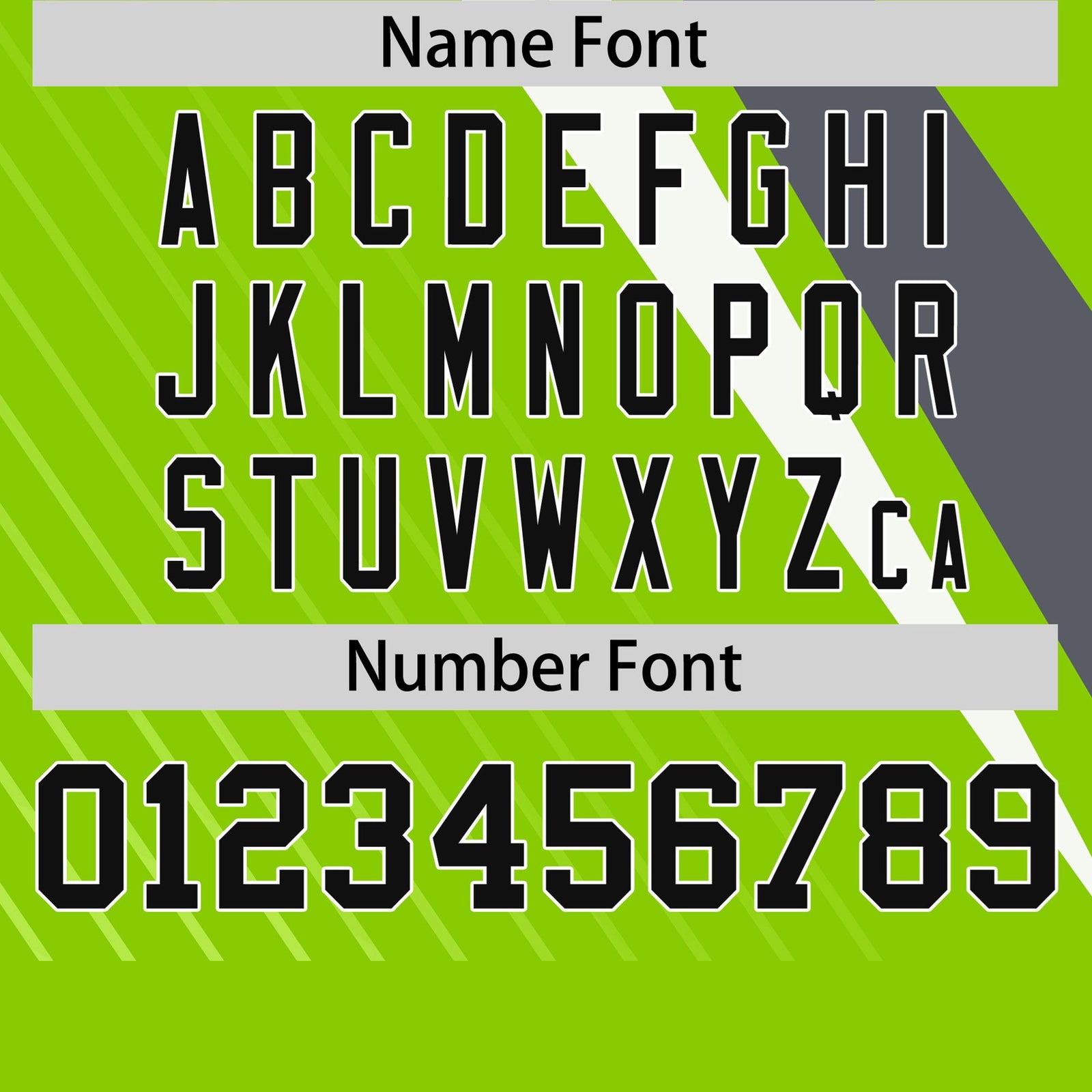 Custom Neon Green-Dark Gray White Personalized Slash Pattern Performance T-Shirt