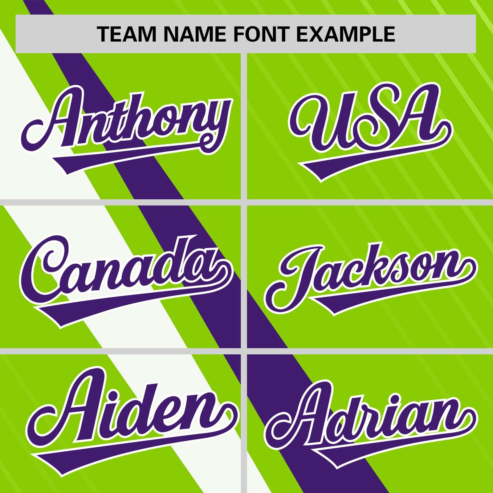 Custom Neon Green-Purple White Personalized Slash Pattern Performance T-Shirt