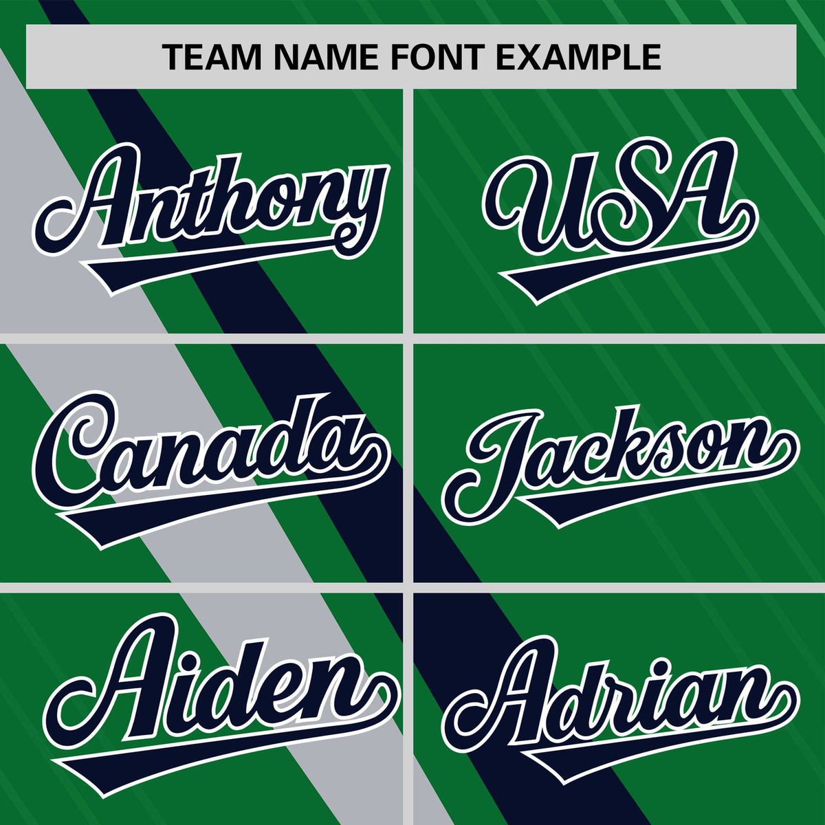 Custom Kelly Green-Royal Blue Gray Personalized Slash Pattern Performance T-Shirt